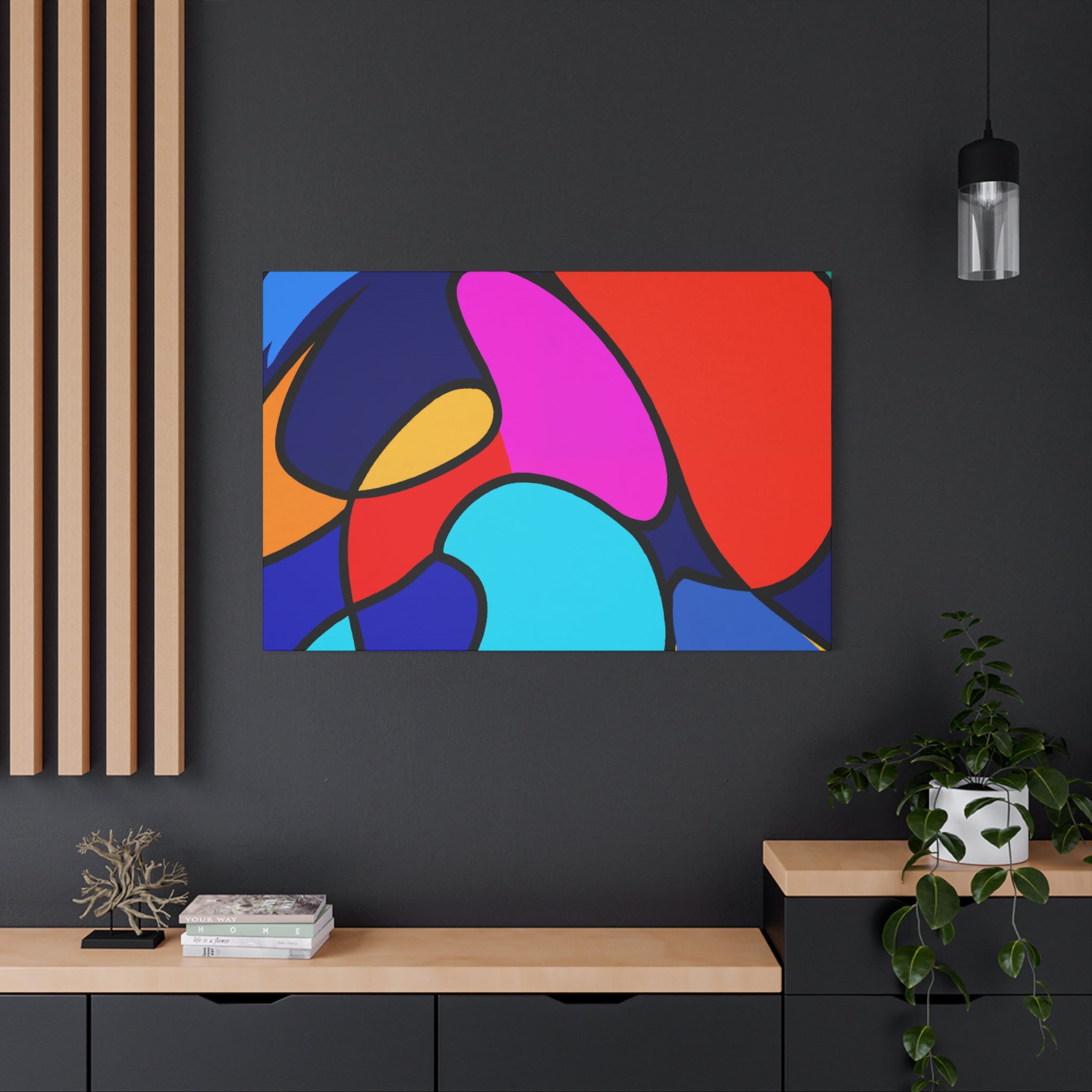 Groovy Blossom - Canvas