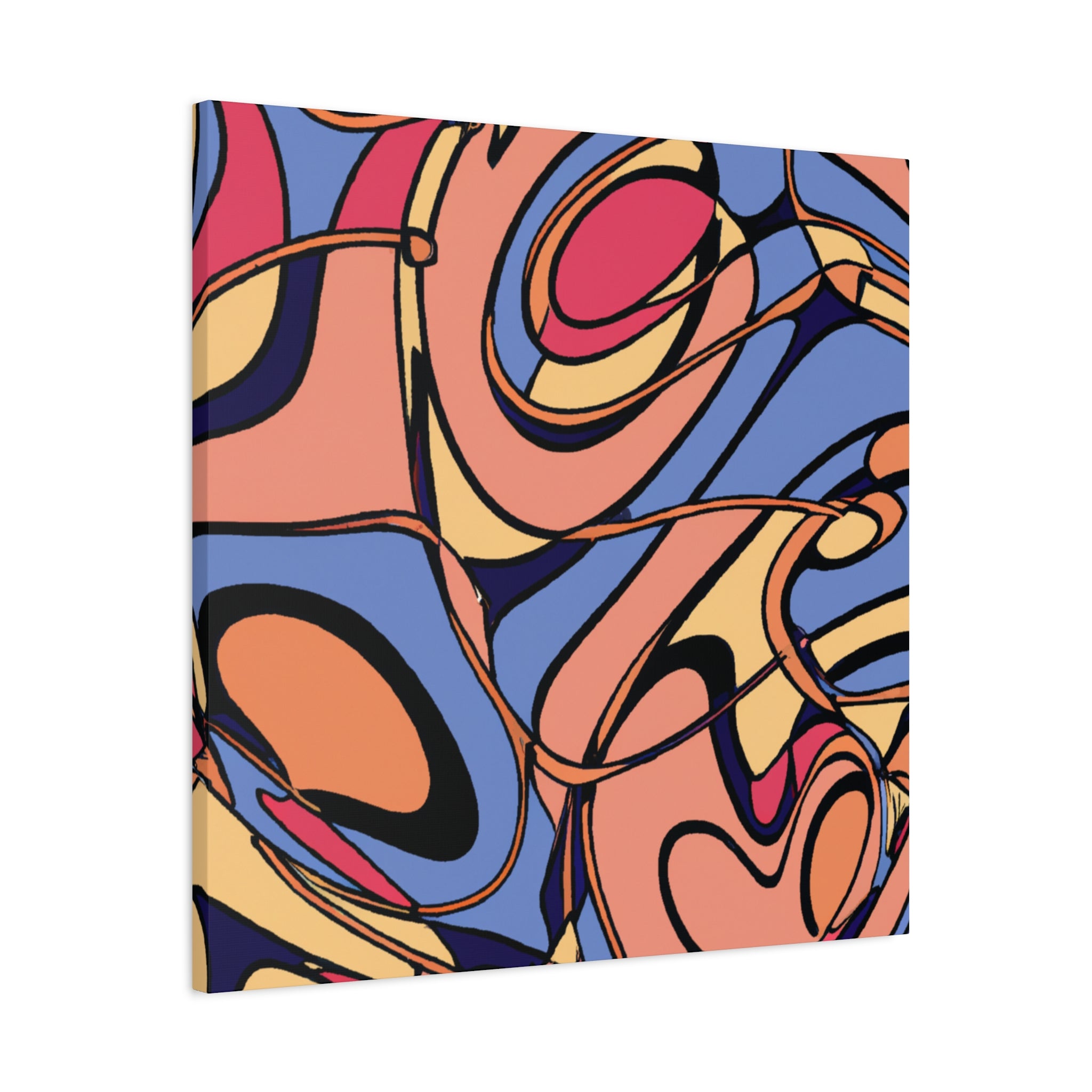 Groovy Kaleidoscope - Canvas