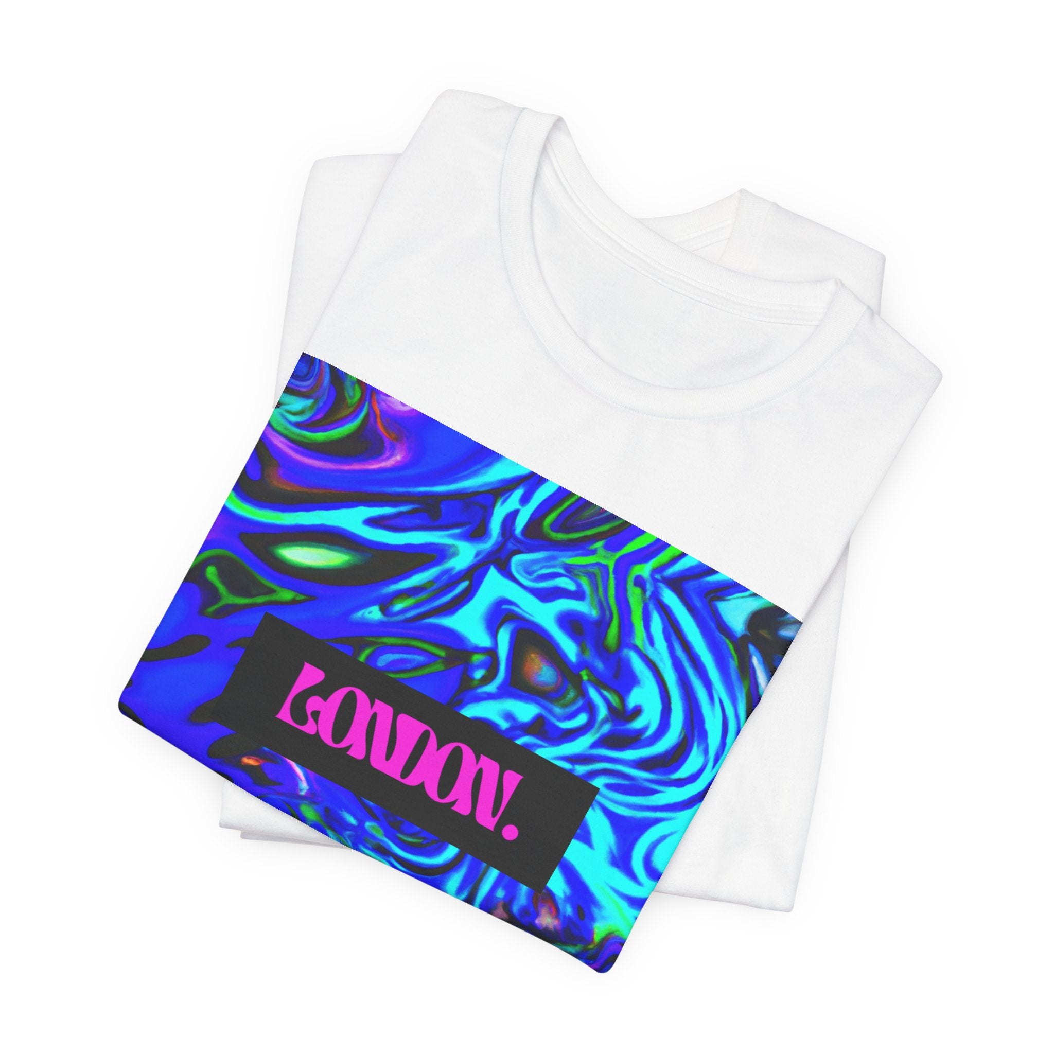 "Groovy Gaze: Retro Pop & Psychedelic Threads" - Tee