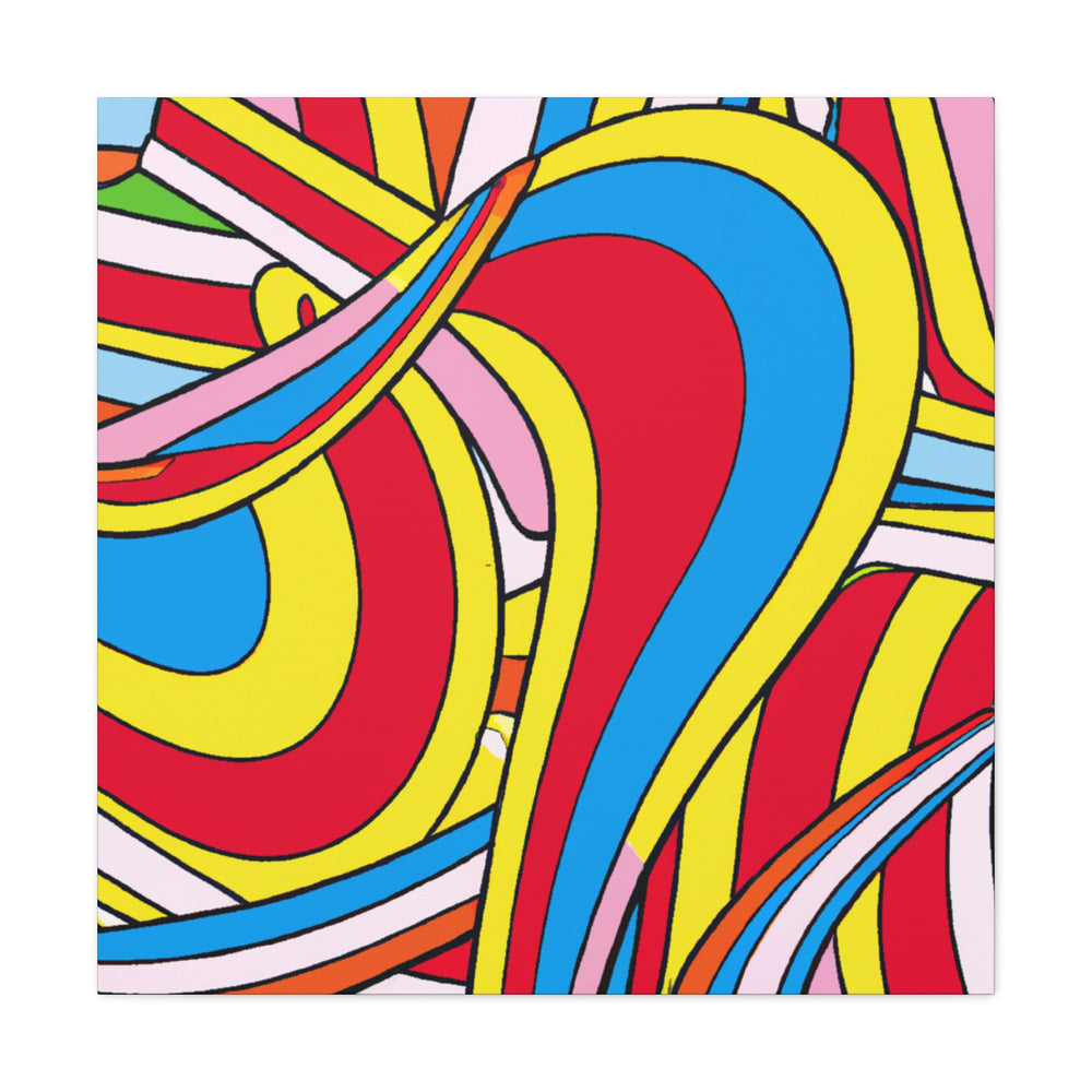 Groovy Kaleidoscope - Canvas