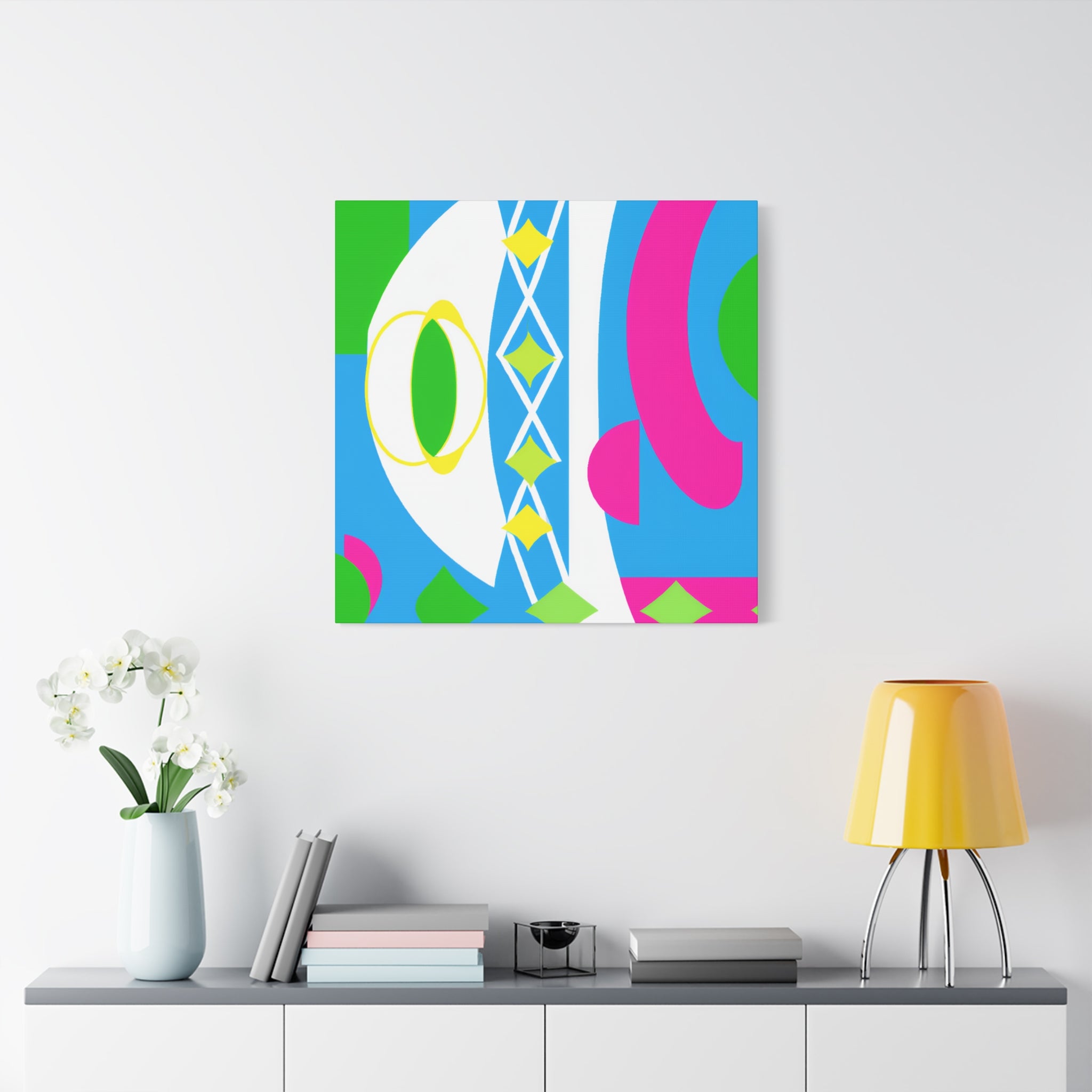 "Breezy Kaleidoscope" - Canvas