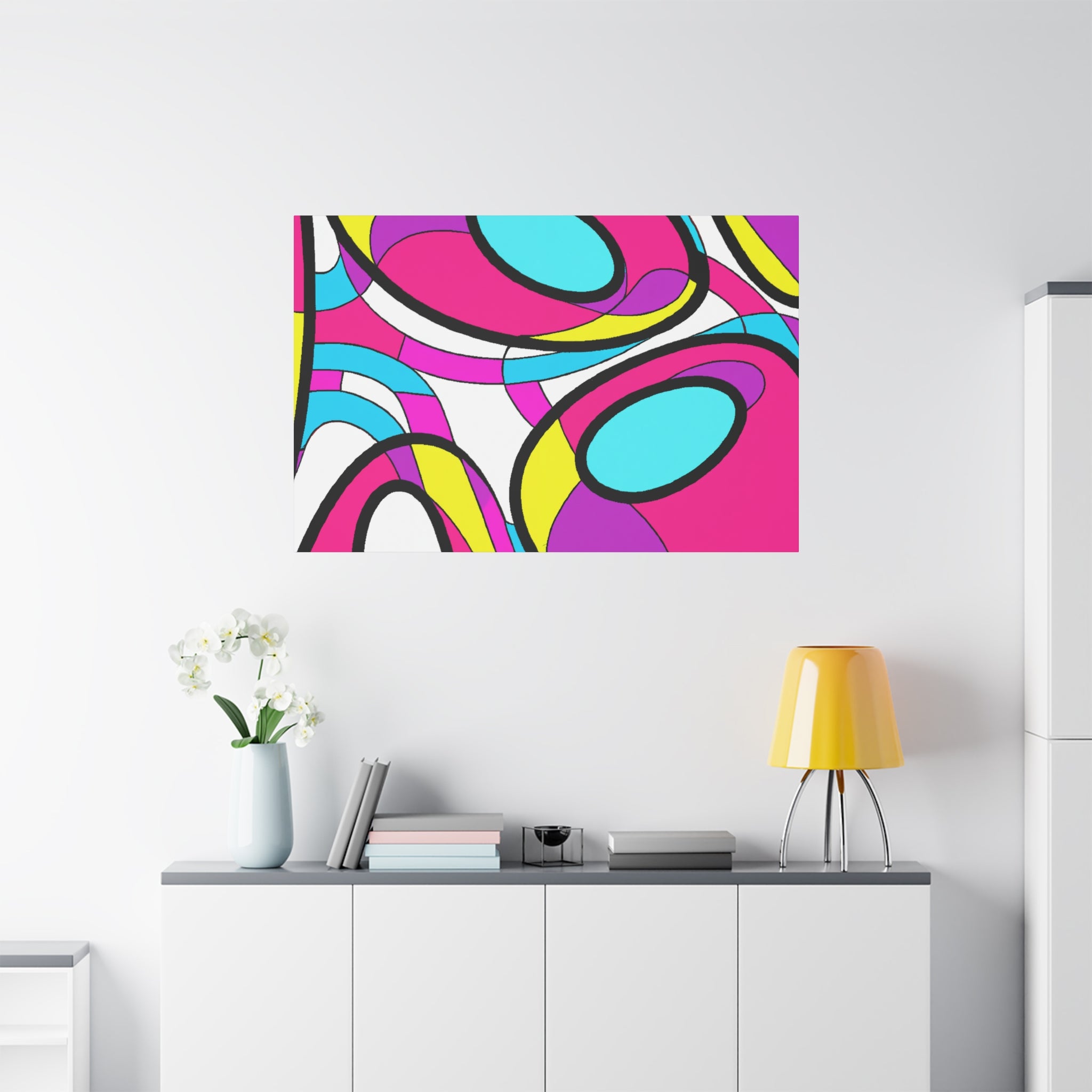 Groovy Kaleidoscope - Canvas
