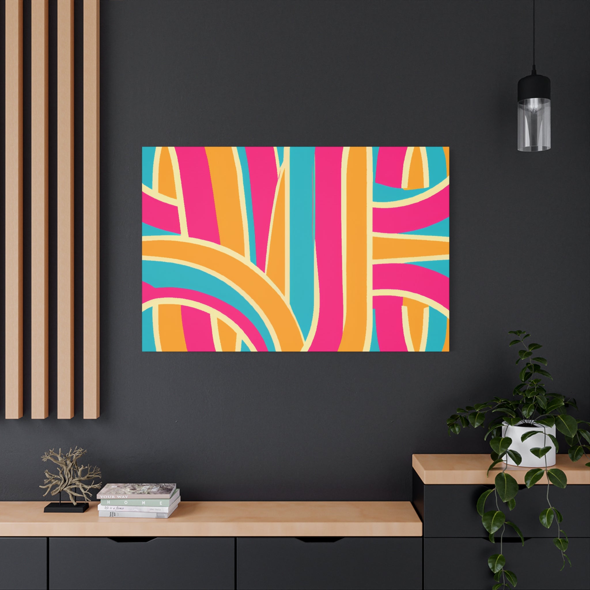 Groovy Vortex - Canvas