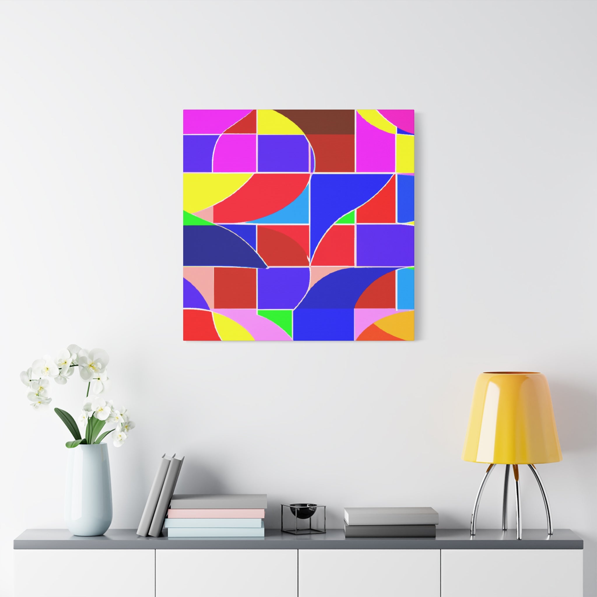 Groovy Kaleidoscope - Canvas