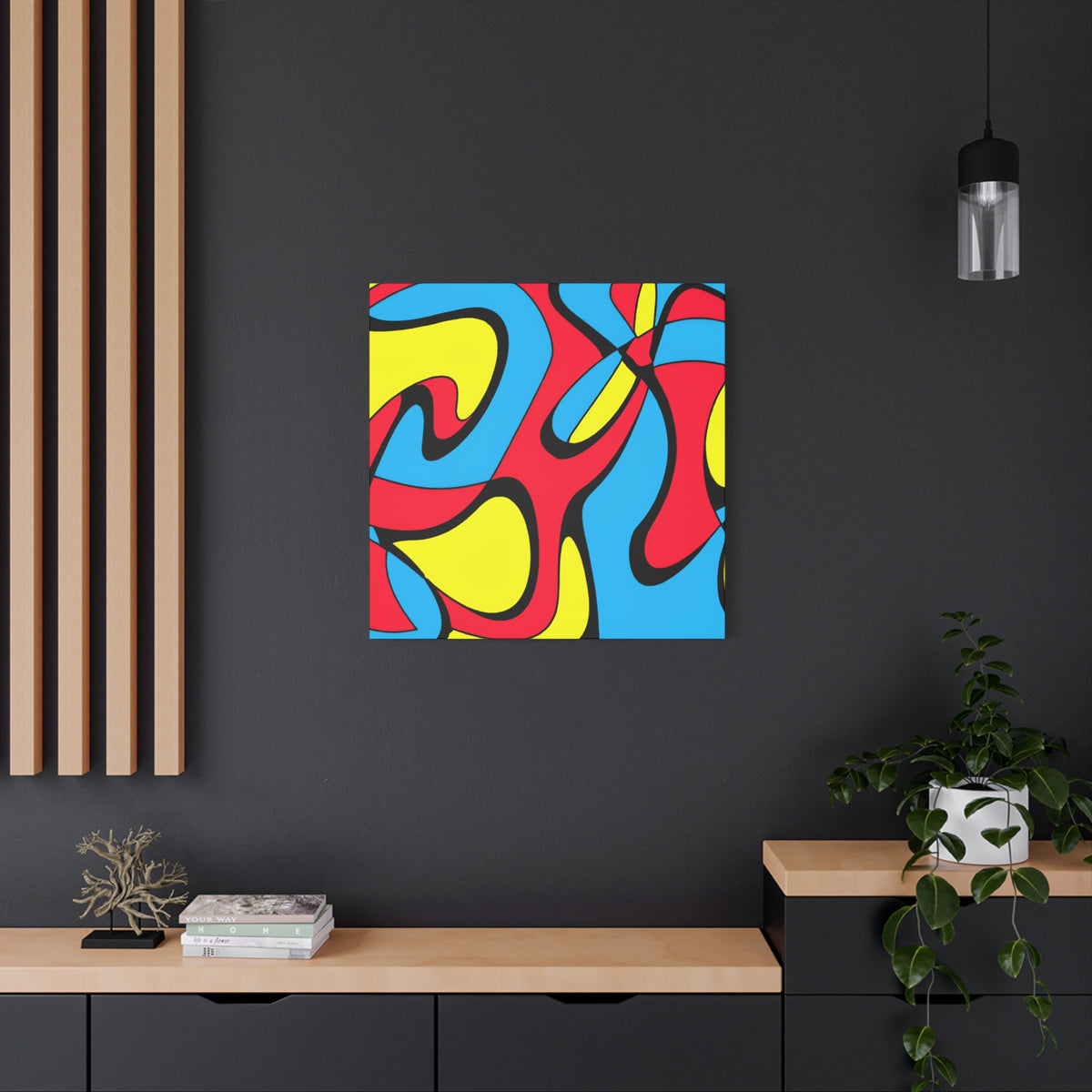 "Rockin Rizzzie" - Canvas