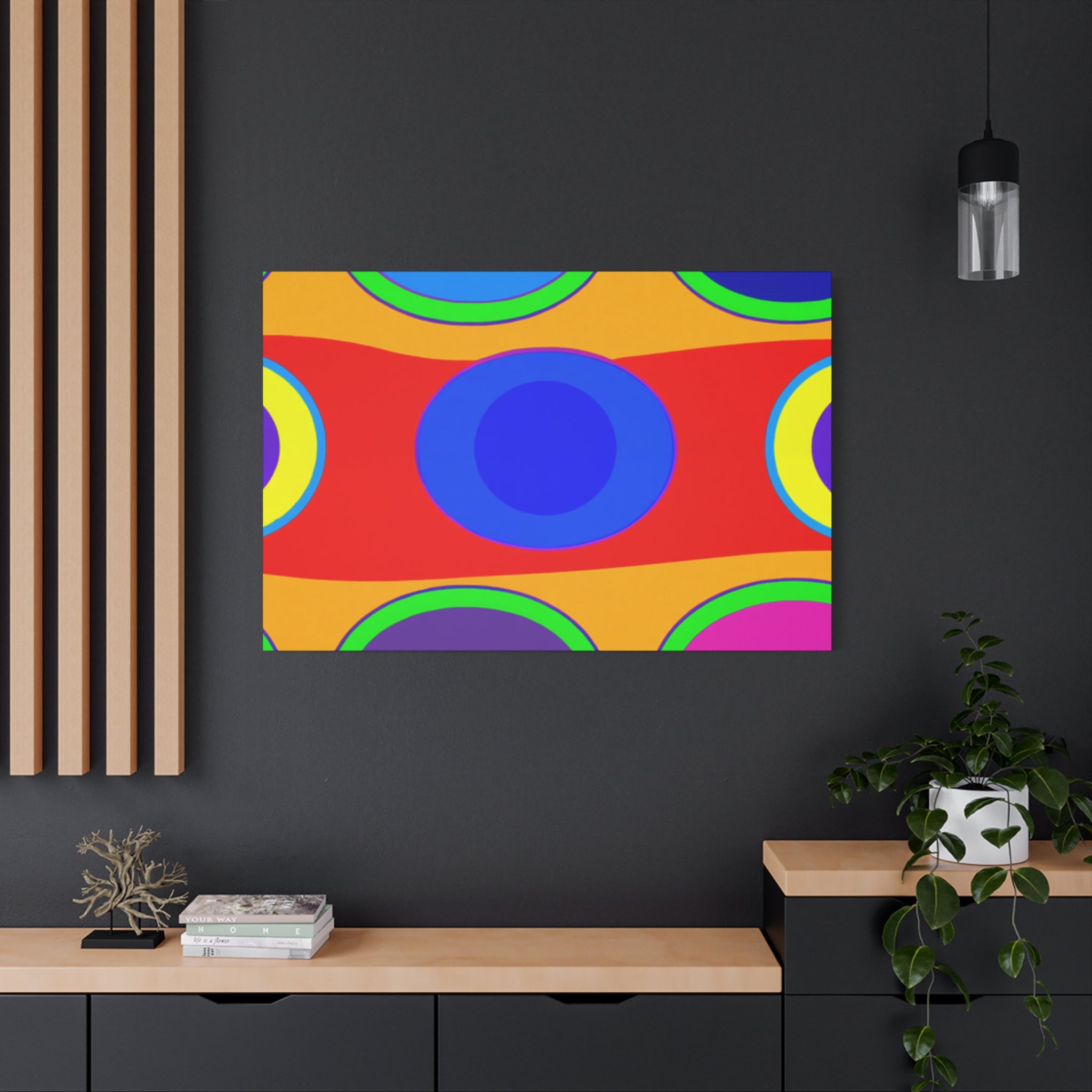Groovy Nebula - Canvas