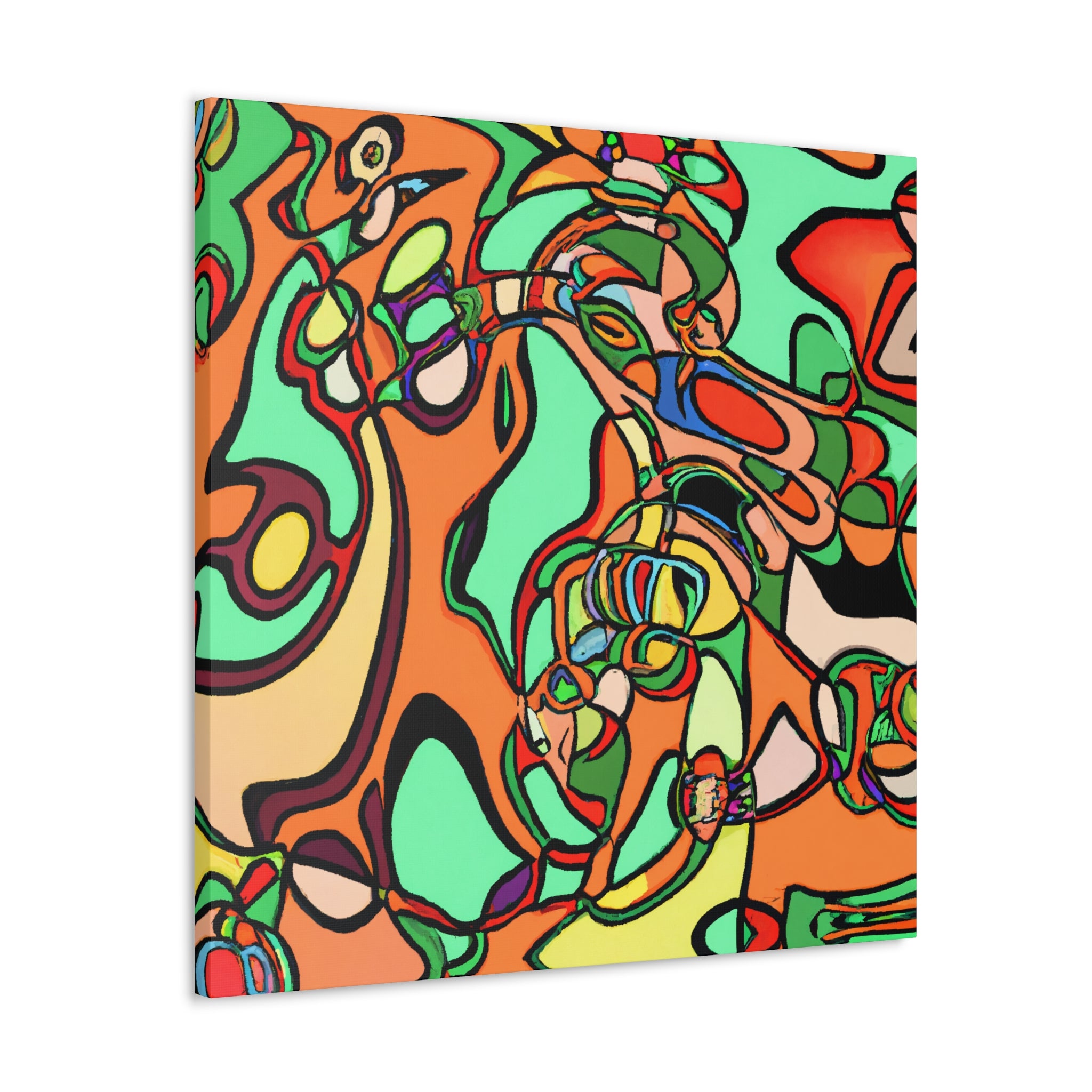 Groovy Kaleidoscope - Canvas