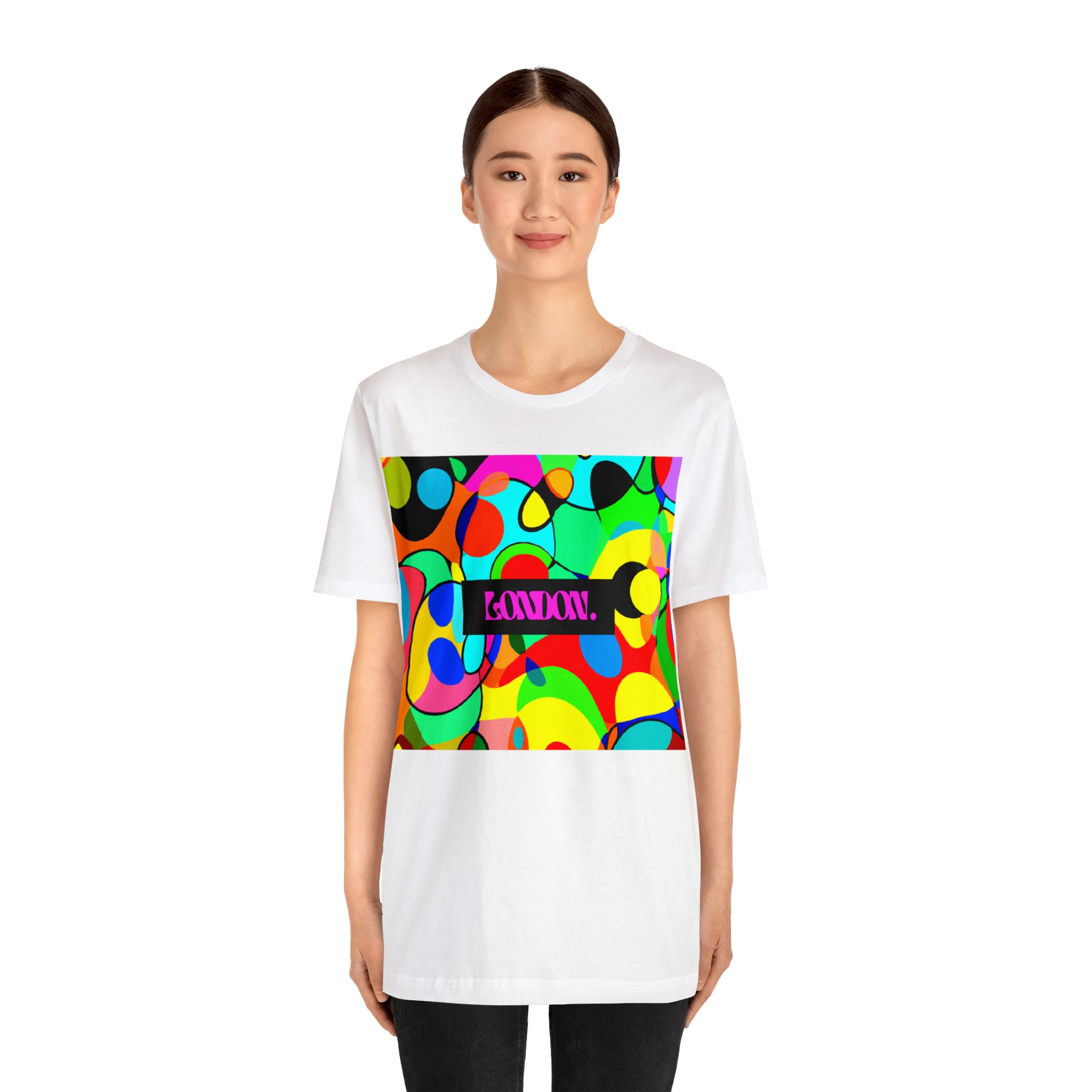 Rainbow Daisies - Tee