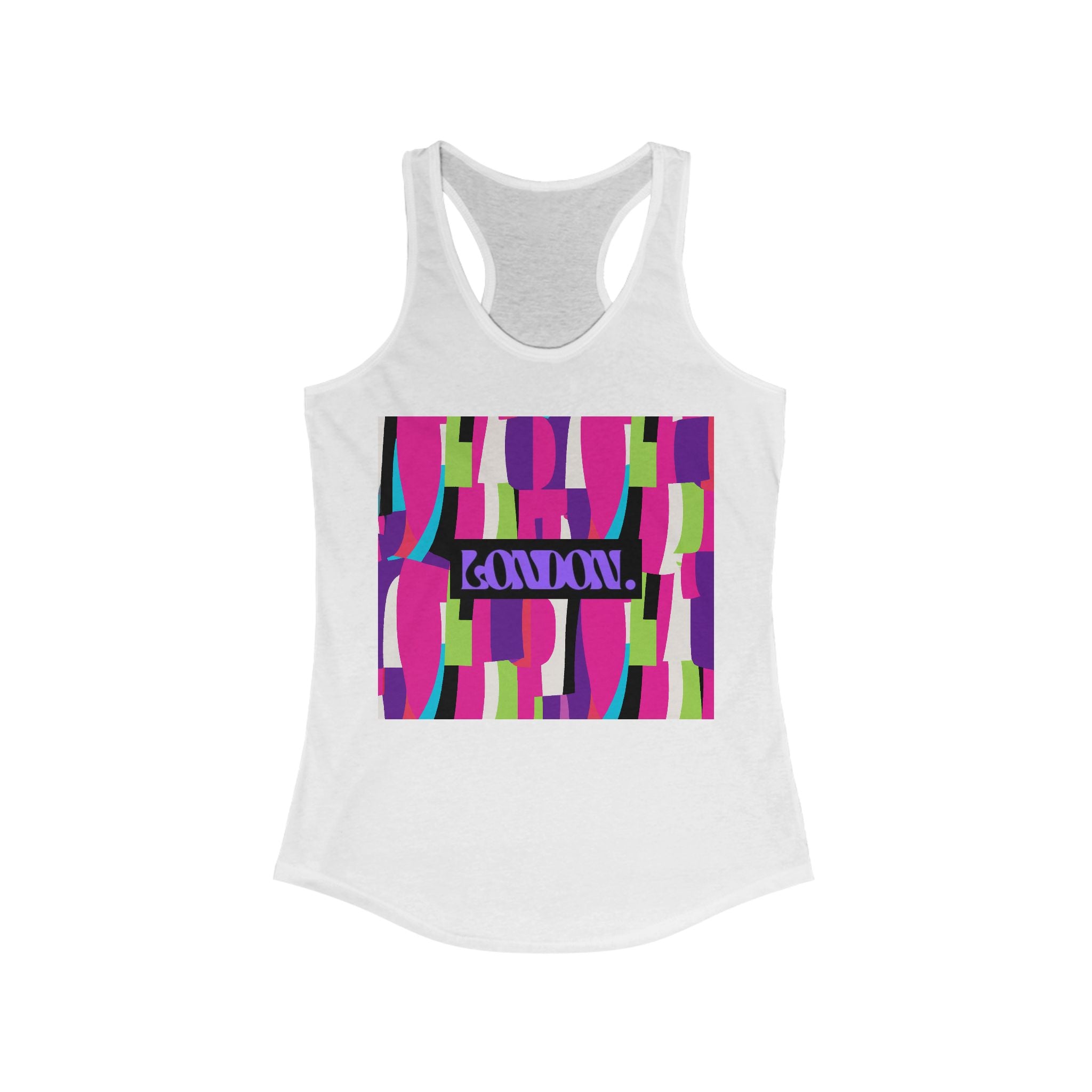 "Groovy Visions" - Racerback Tank Top