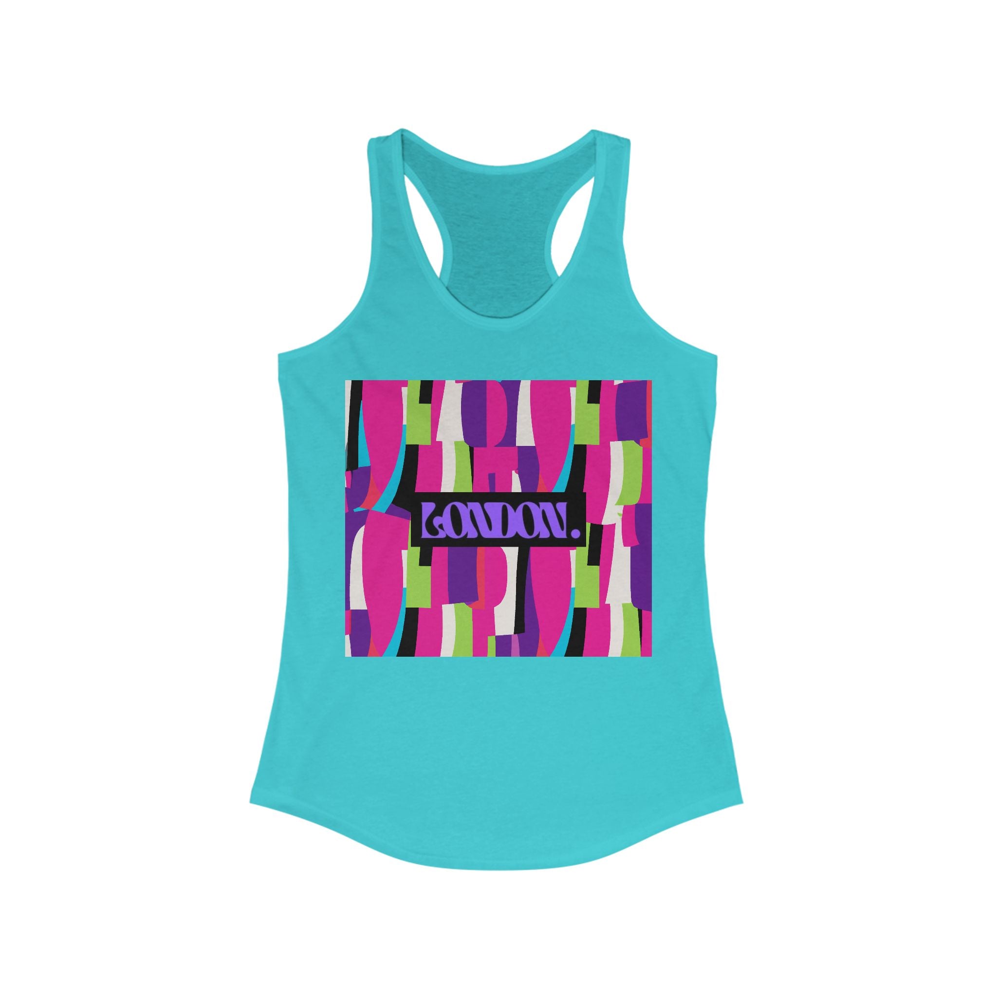 "Groovy Visions" - Racerback Tank Top