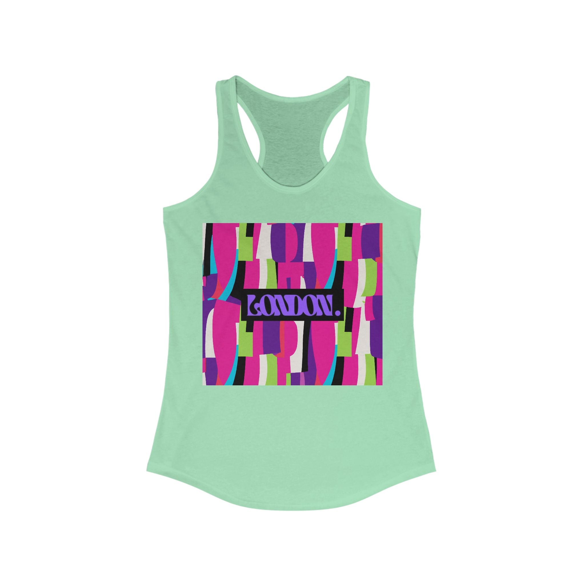 "Groovy Visions" - Racerback Tank Top