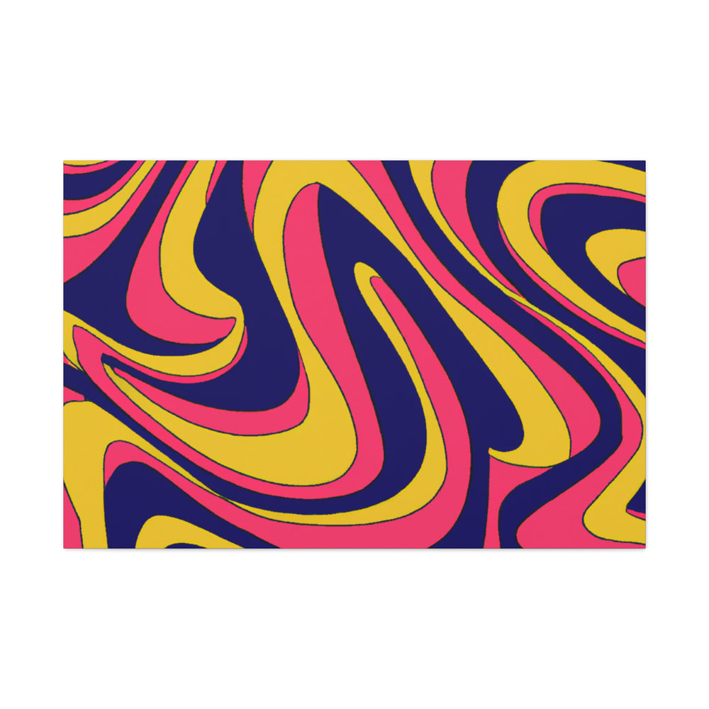 Groovy Kaleidoscope - Canvas