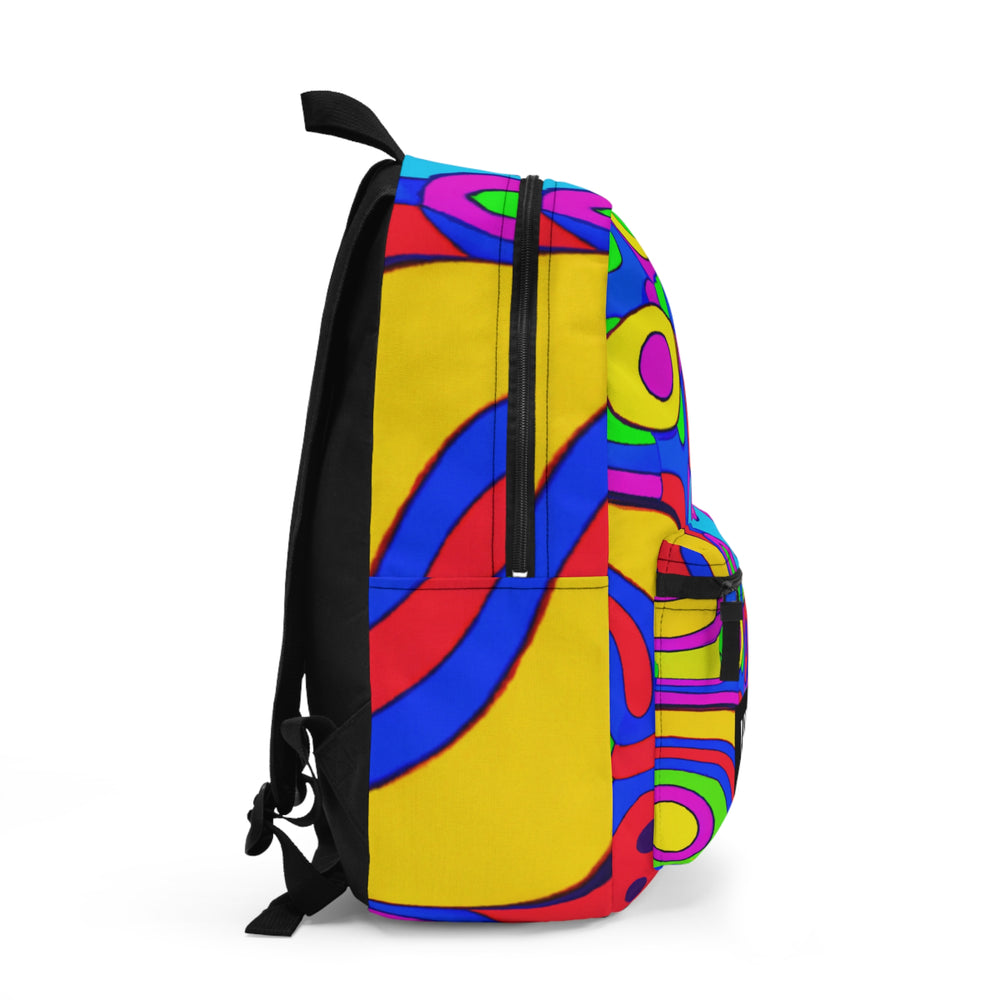 "Groovy Prism PopShop" - Backpack