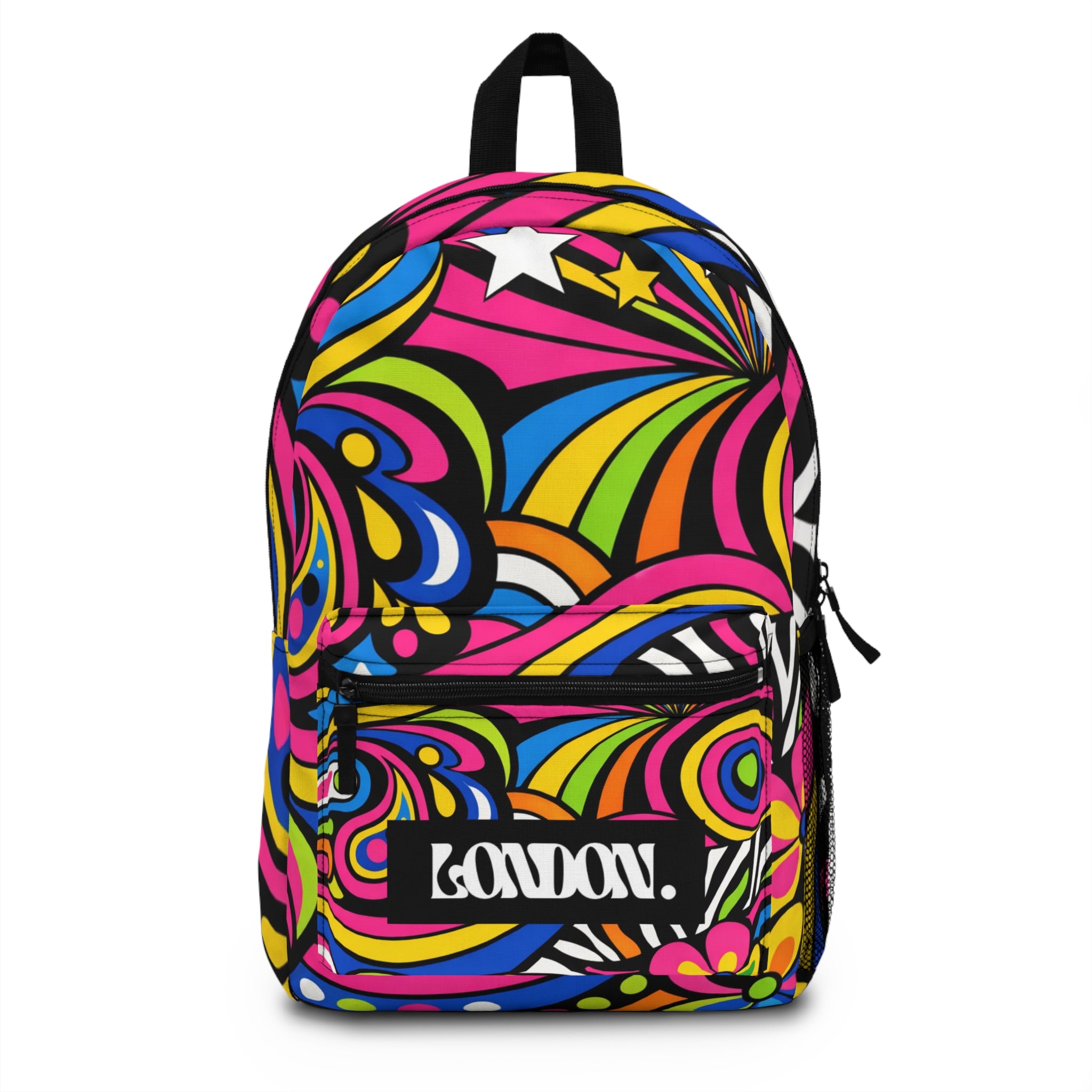 "Jasper Groovy Rainbows" - Backpack
