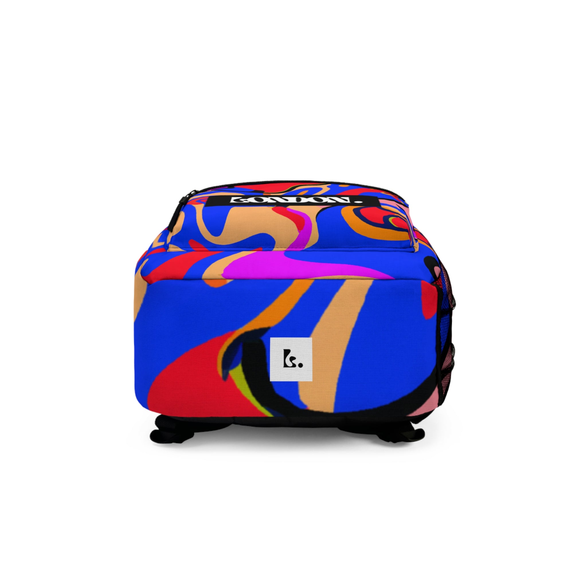 "PopArt Voyager: Groovy Cosmic Bazaar" - Backpack