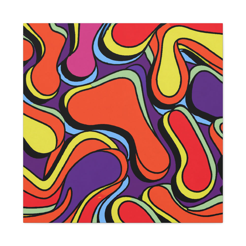 Groovy Kaleidoscope - Canvas