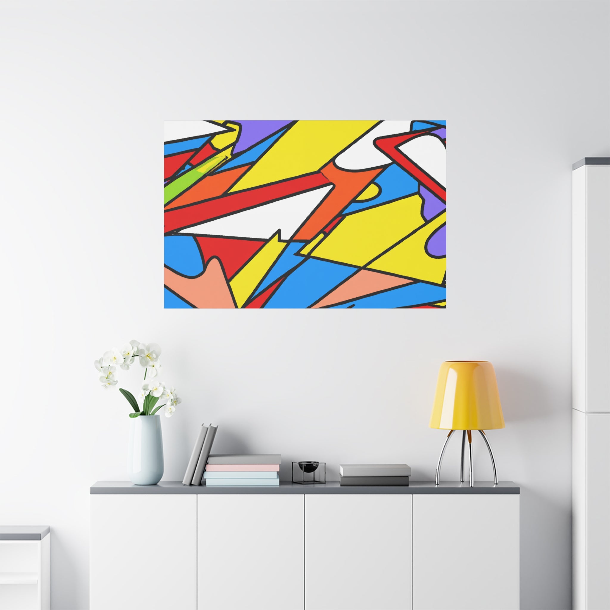 Groovy Kaleidoscope - Canvas