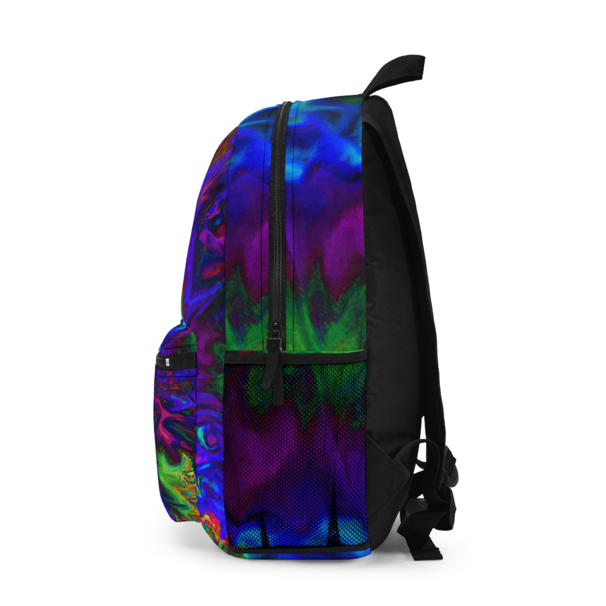 "Neon Stardust Groove" - Backpack
