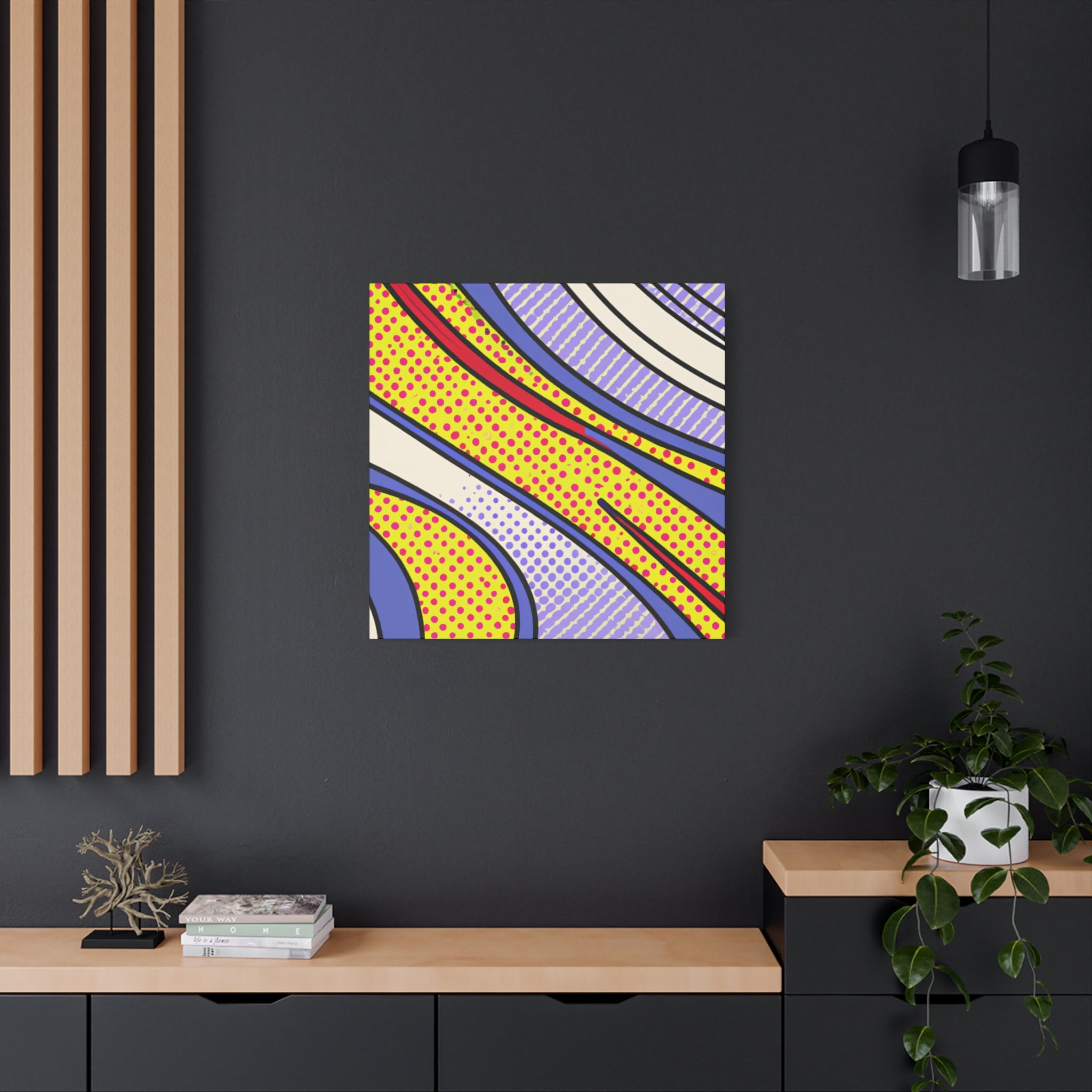 Groovy Kaleidoscope - Canvas