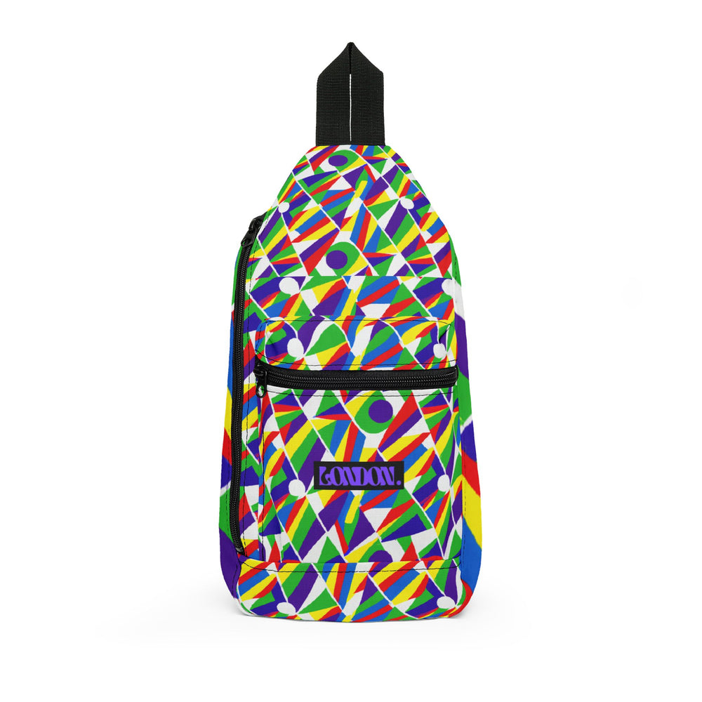 "Electric Velvet Starlight" - Sling Bag