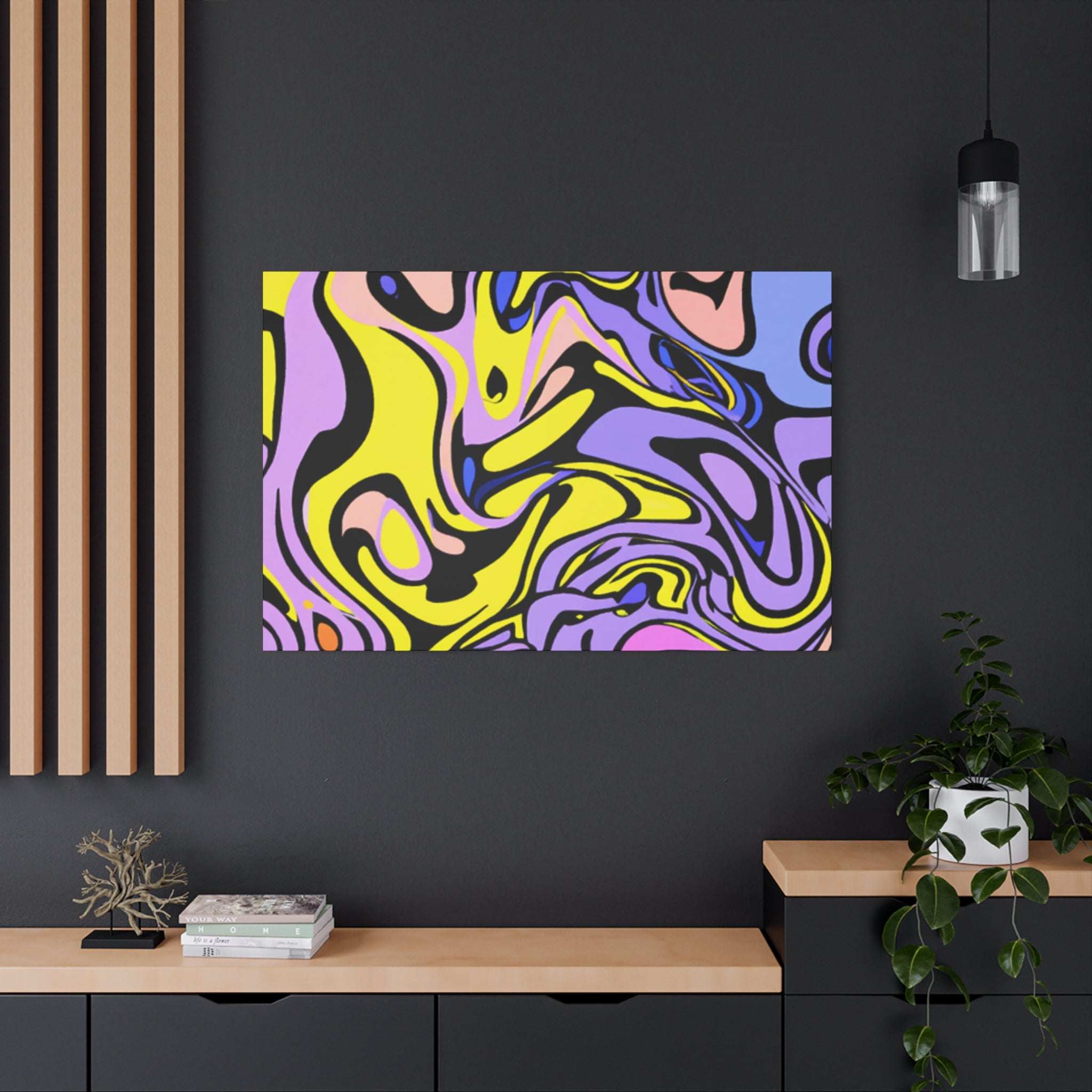 Groovy Spectrum - Canvas