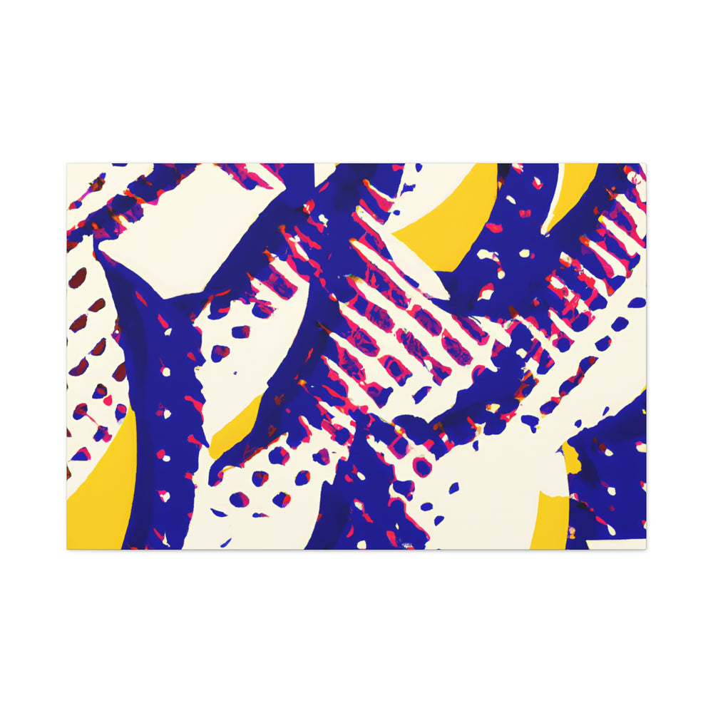 How about "Marigold Twist"? This name evokes the vibrant, dynamic energy of 60's and 70's pop art and psychedelia, - Canvas