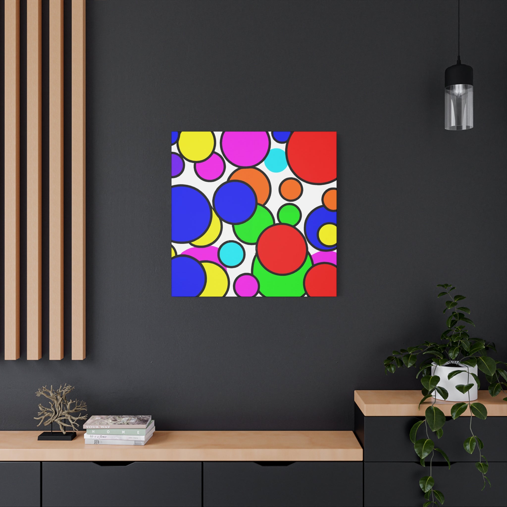 Groovy Spectrum - Canvas