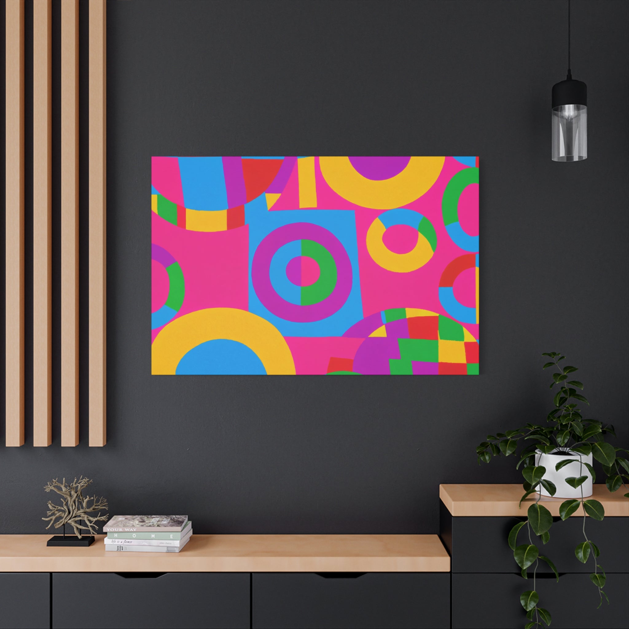 Groovy Echoes - Canvas
