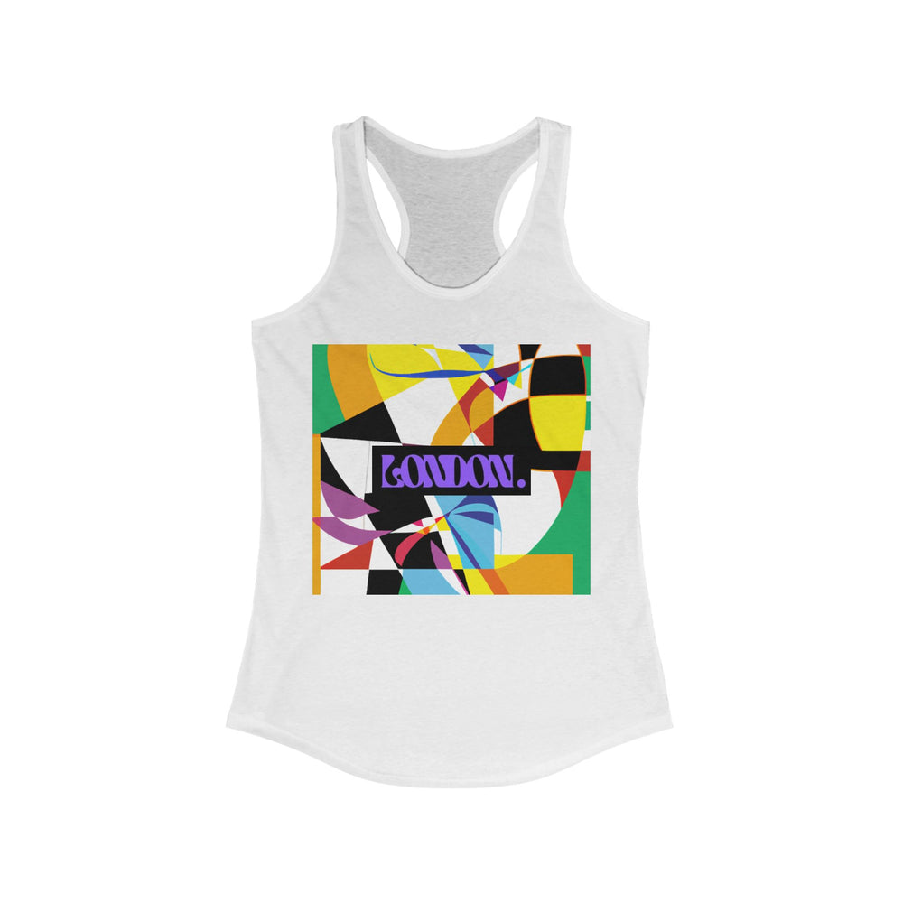 "Groovy Marley Visions" - Racerback Tank Top