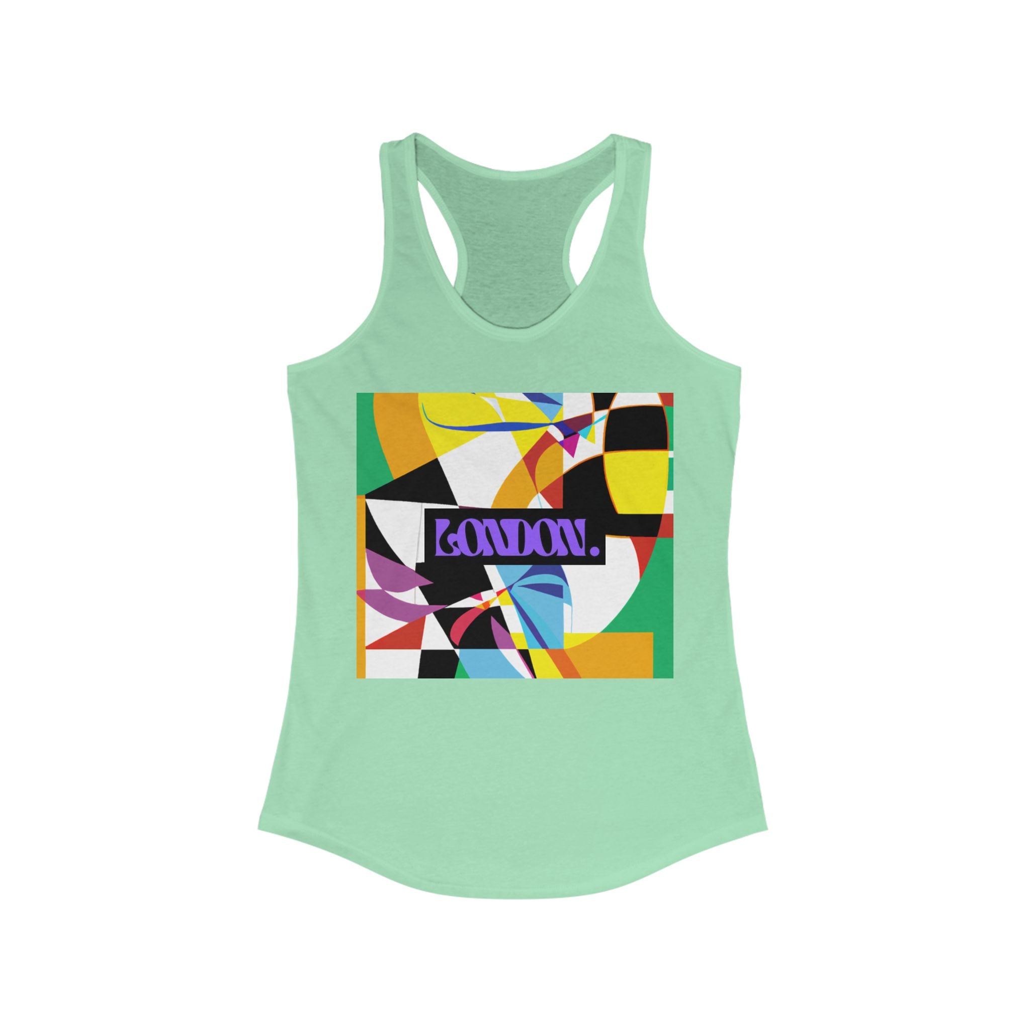 "Groovy Marley Visions" - Racerback Tank Top