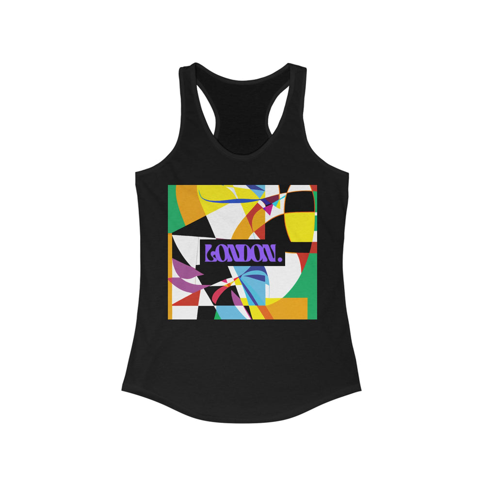 "Groovy Marley Visions" - Racerback Tank Top
