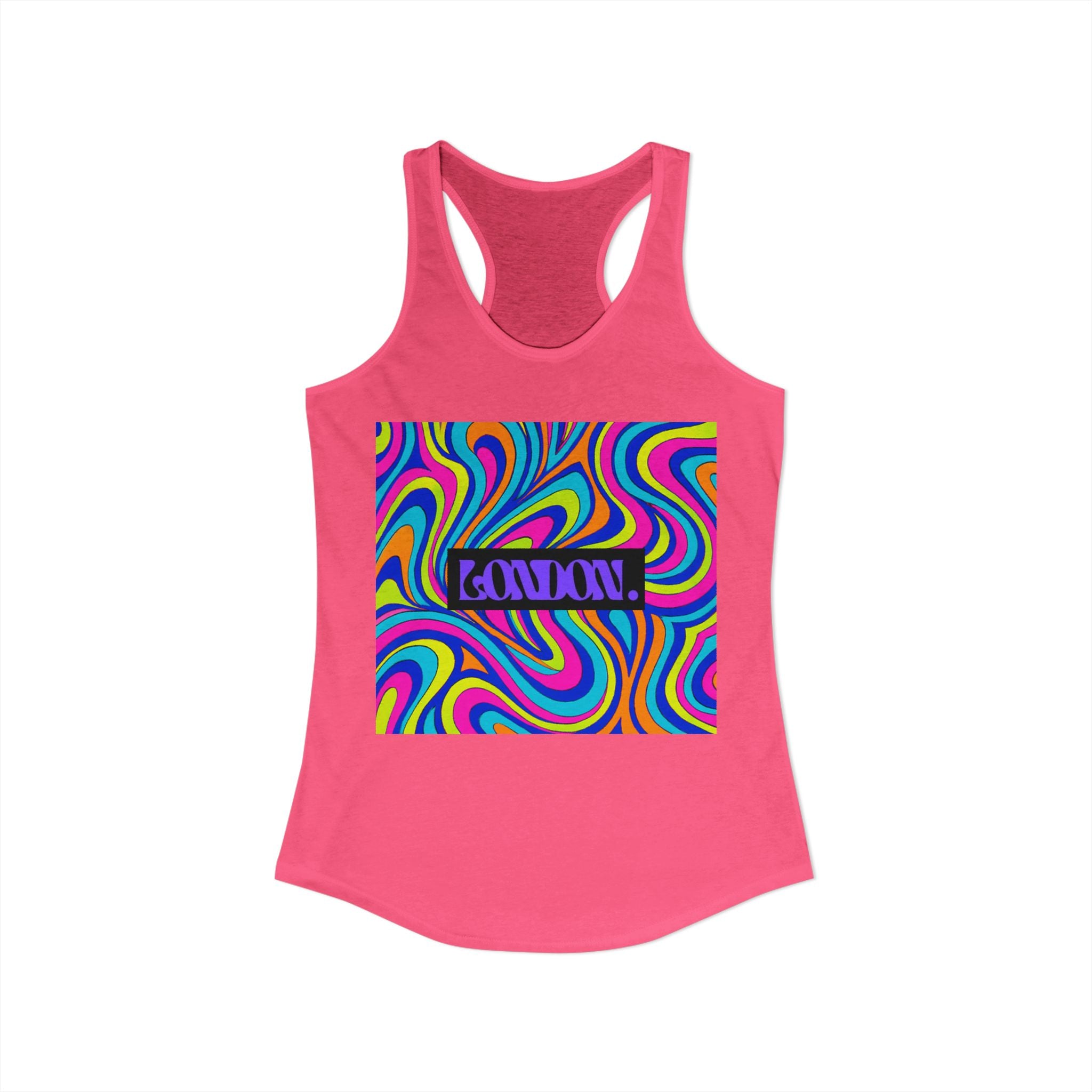 "Jasper Kaledioscope" - Racerback Tank Top