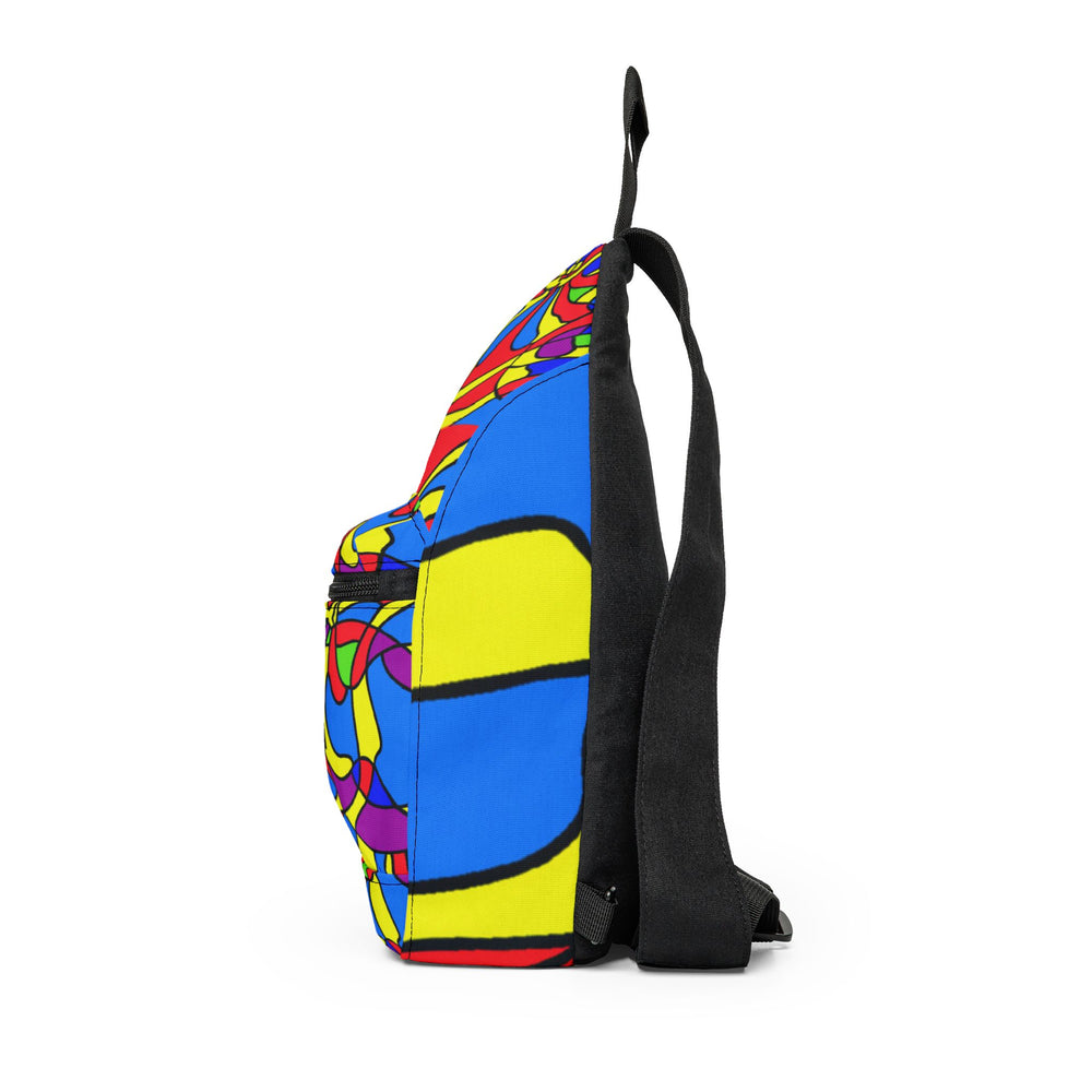 "Groovy Sunflower Haute Couture" - Sling Bag