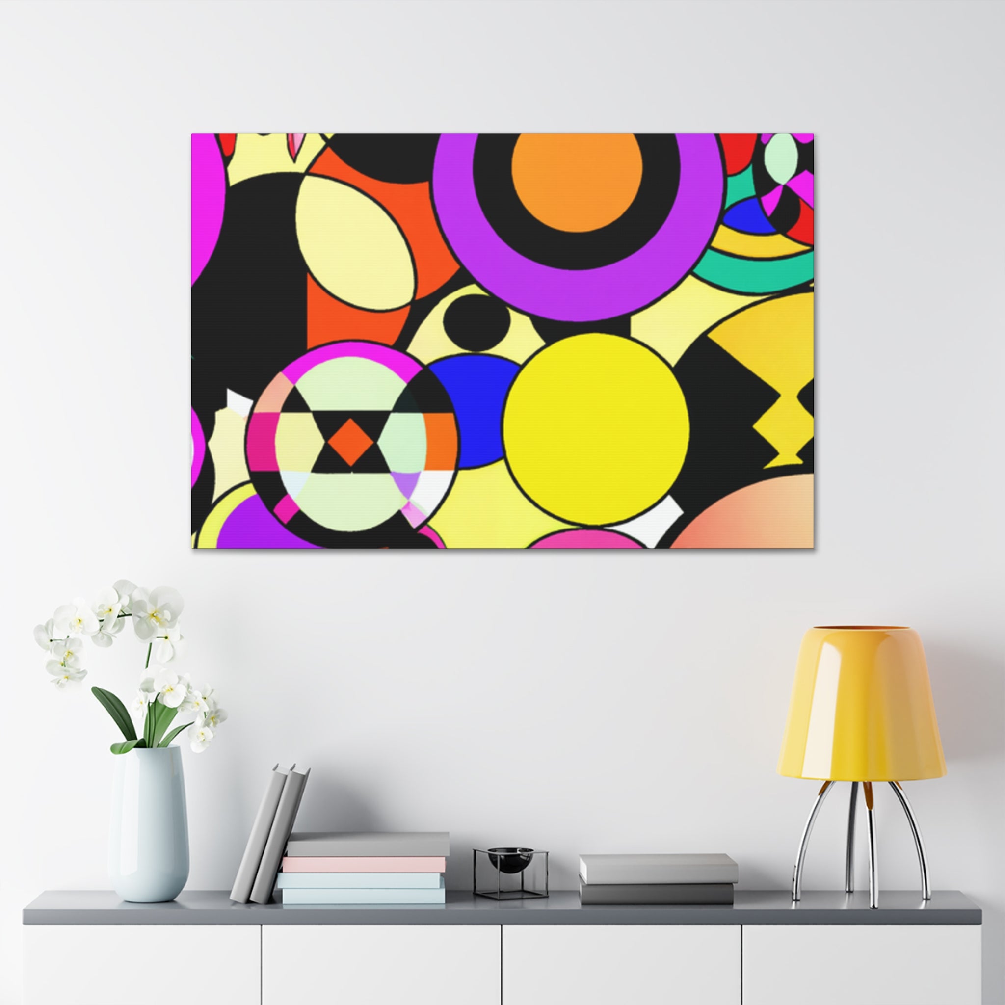 Groovy Kaleidoscope - Canvas
