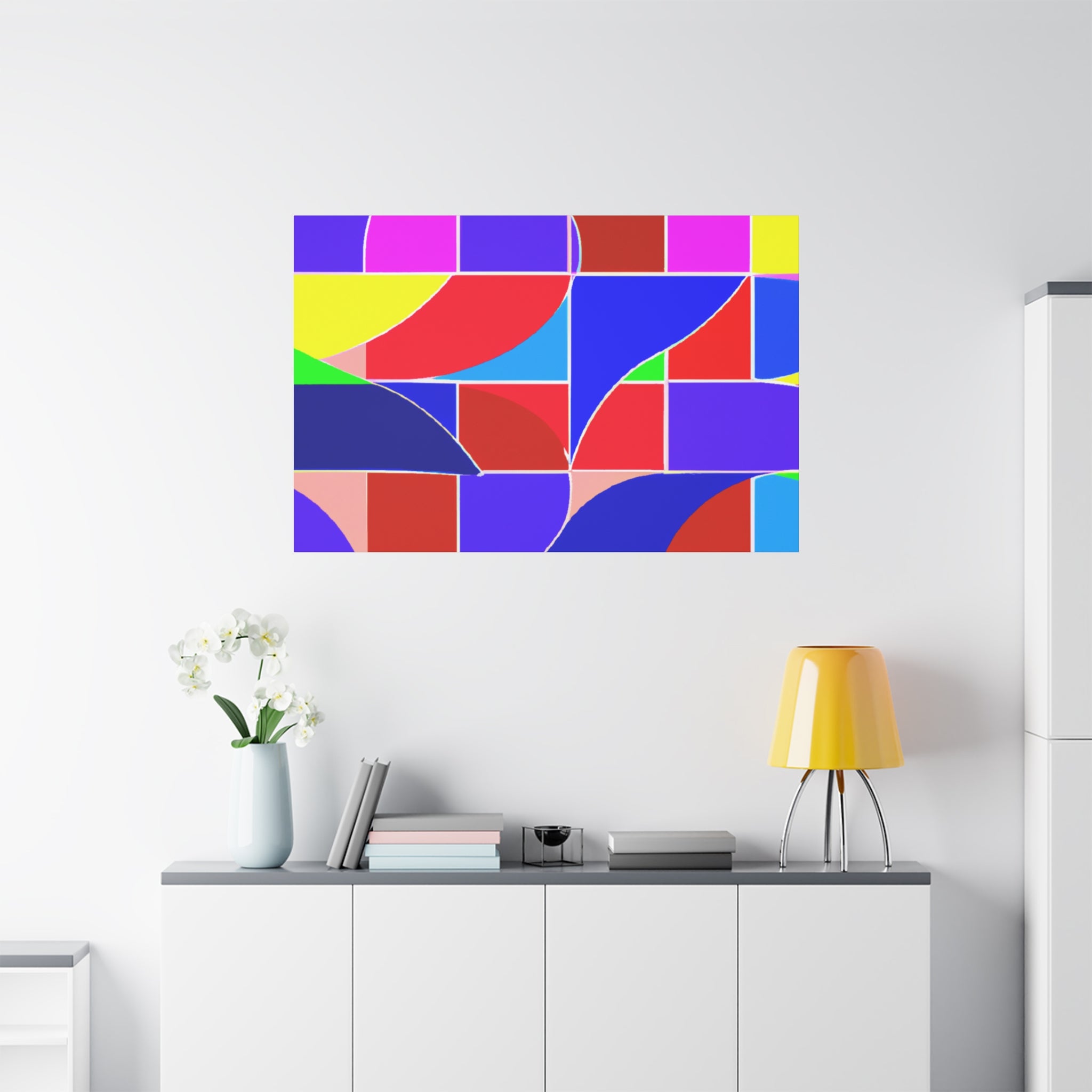 Groovy Kaleidoscope - Canvas