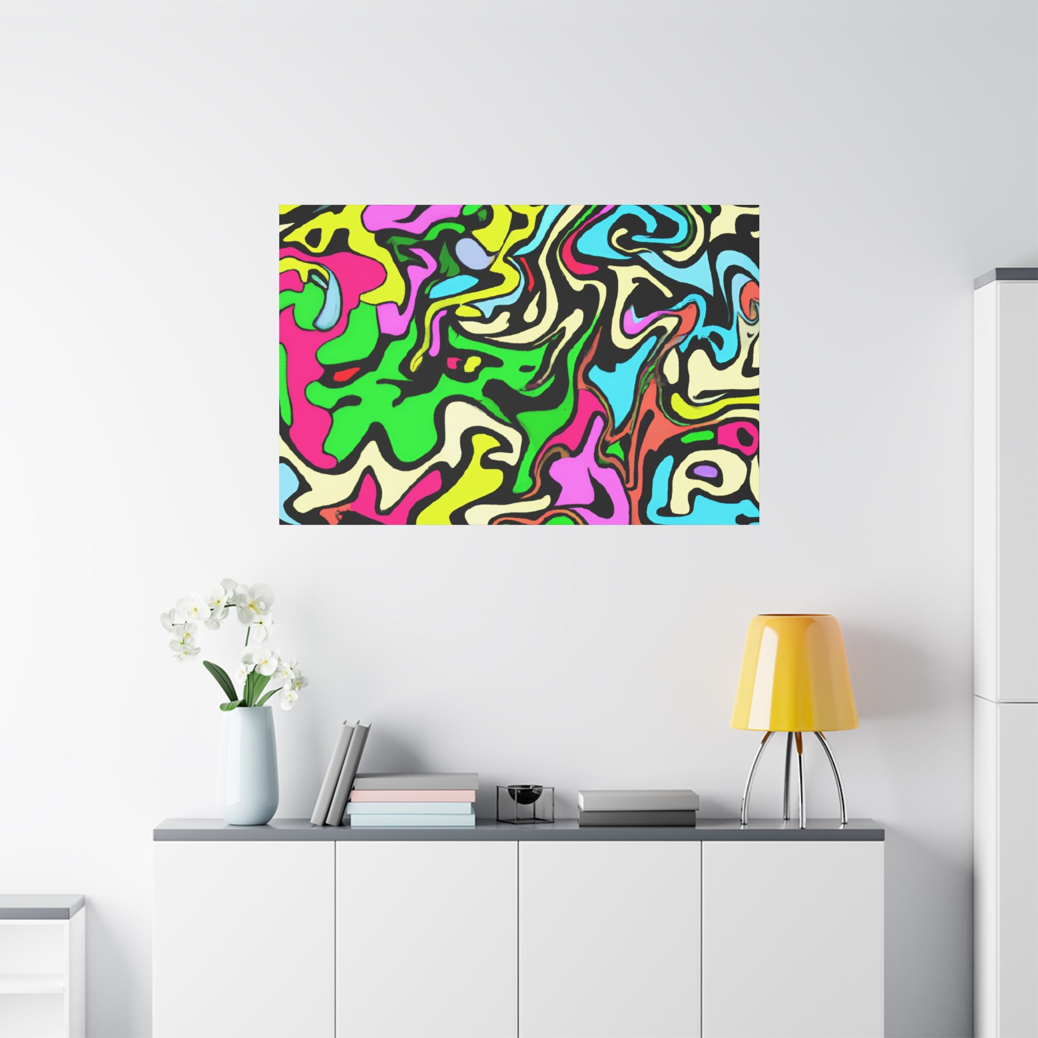 Cosmic Whirly - Canvas