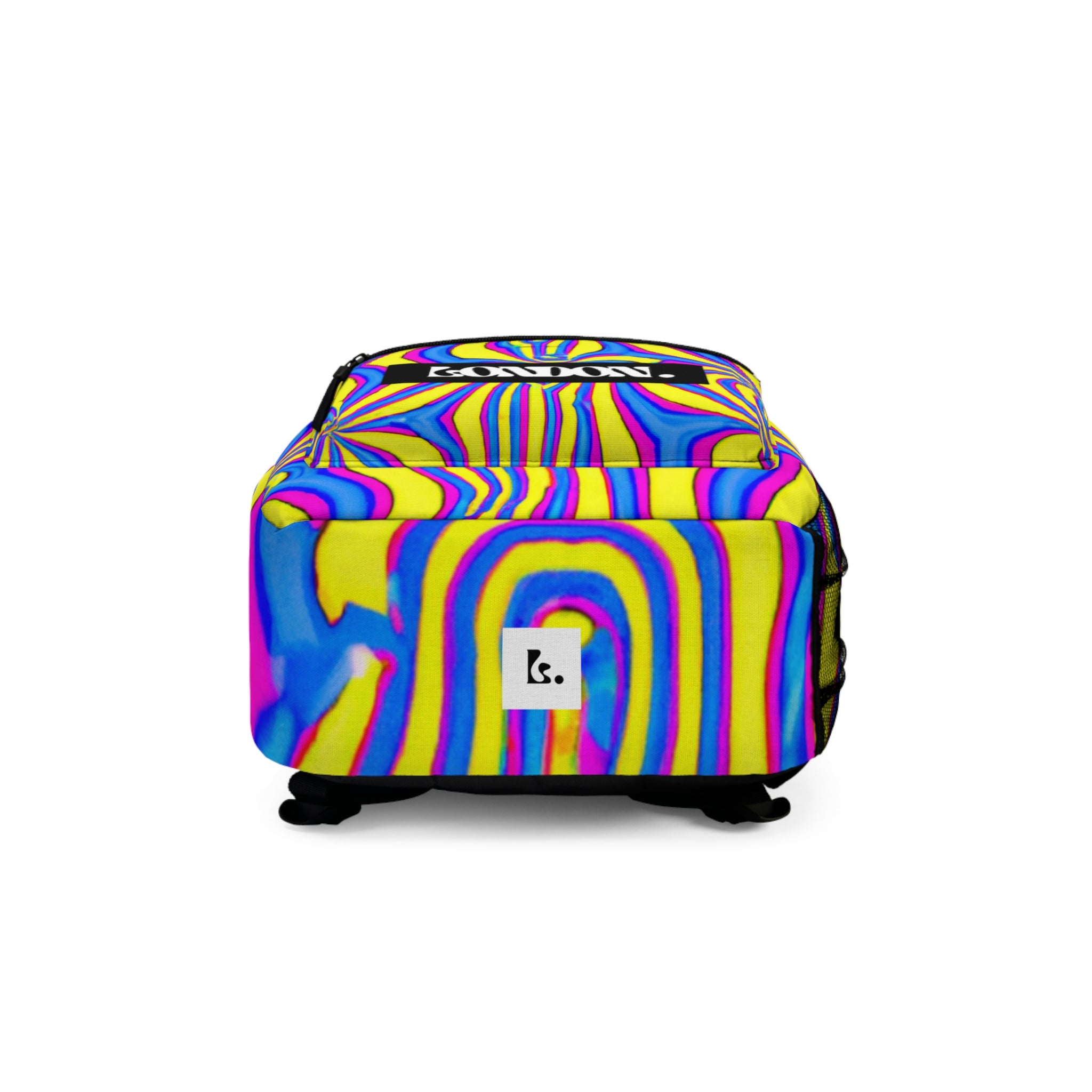 "Groovy Vibe Pop Art Bazaar" - Backpack