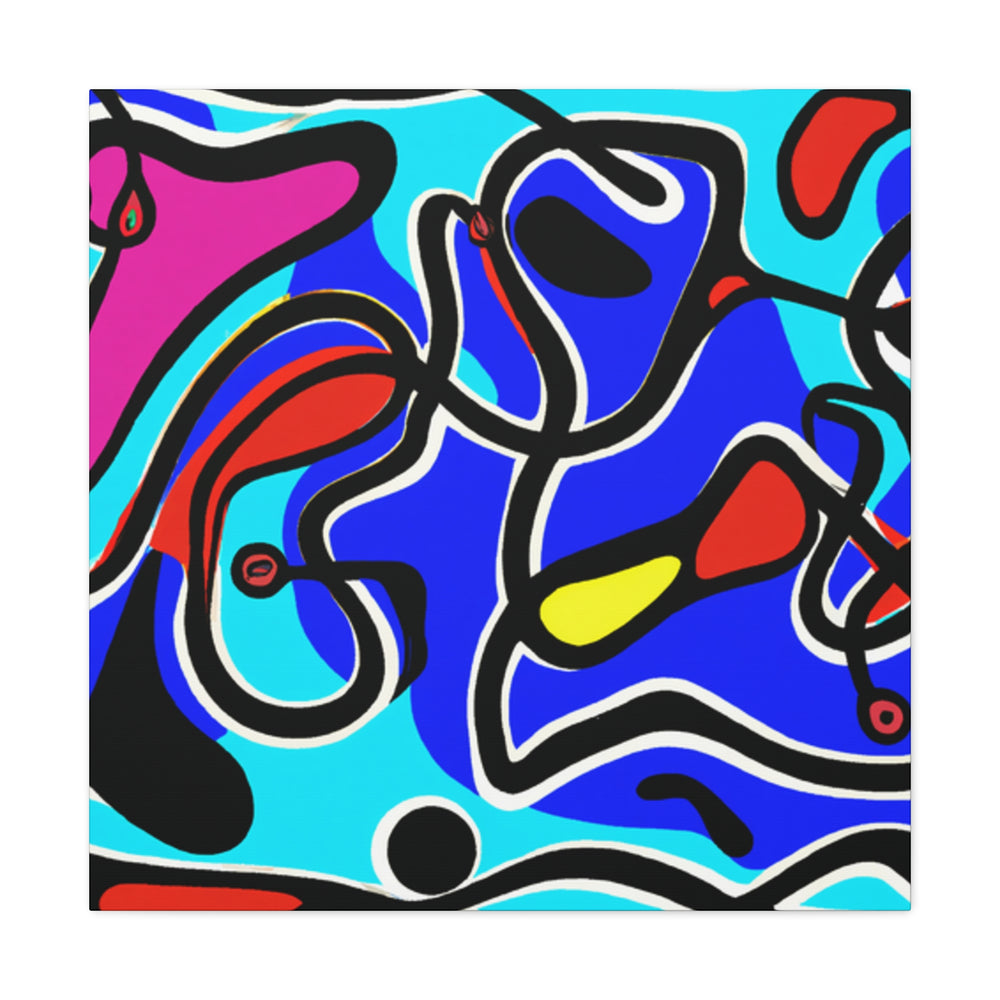 Groovy Kaleidoscope - Canvas