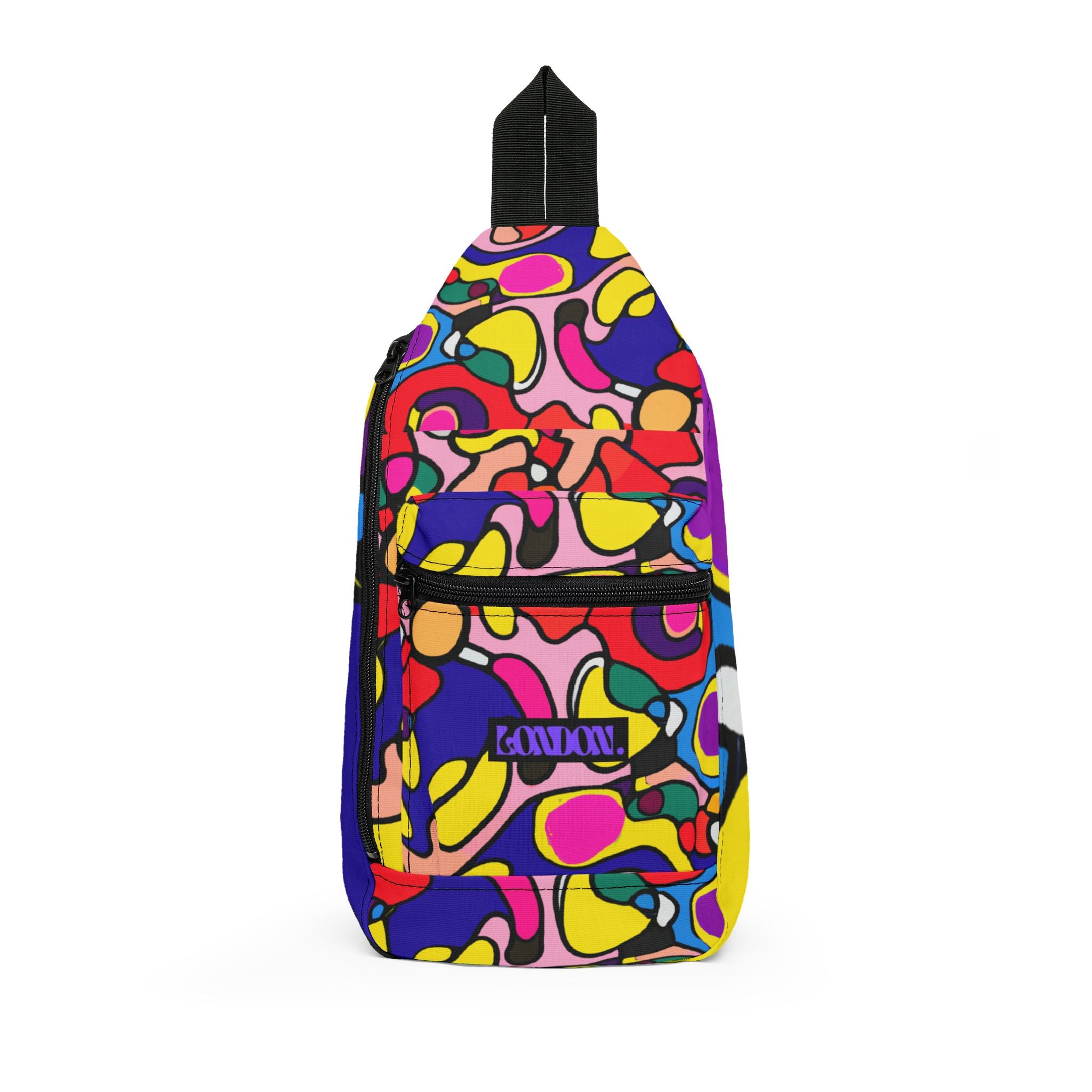 "Groovy Verve Colorama" - Sling Bag