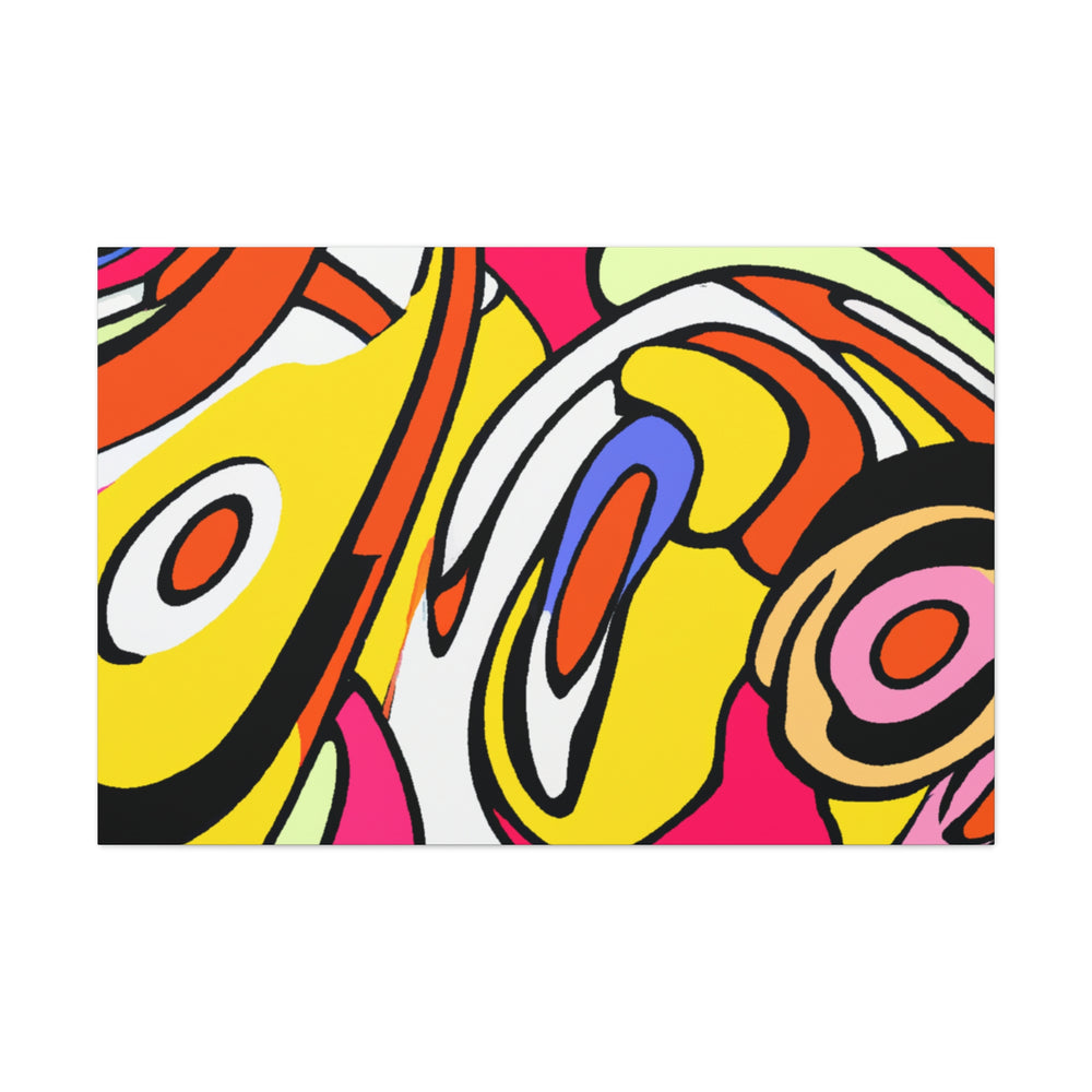 Groovy Kaleidoscope - Canvas