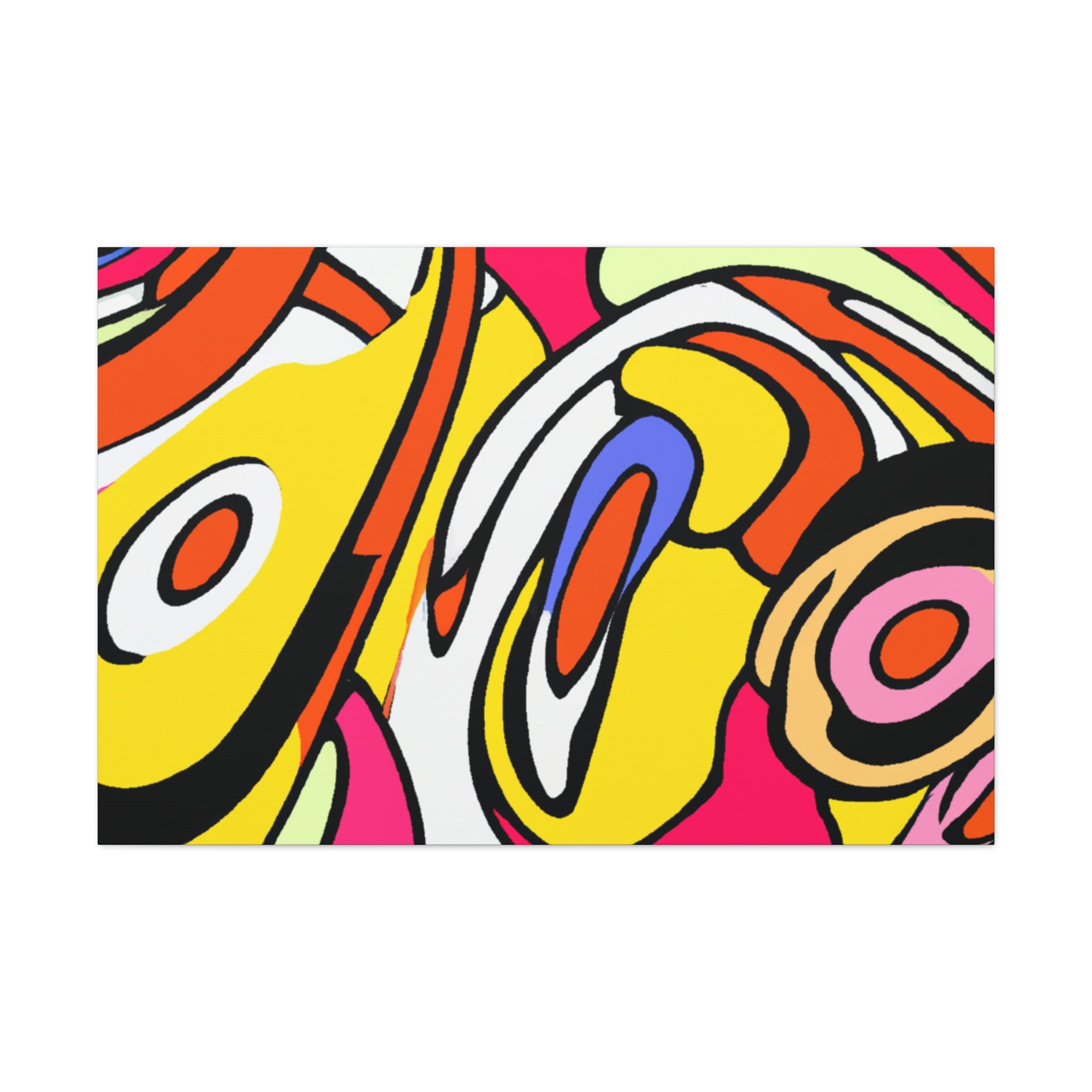 Groovy Kaleidoscope - Canvas