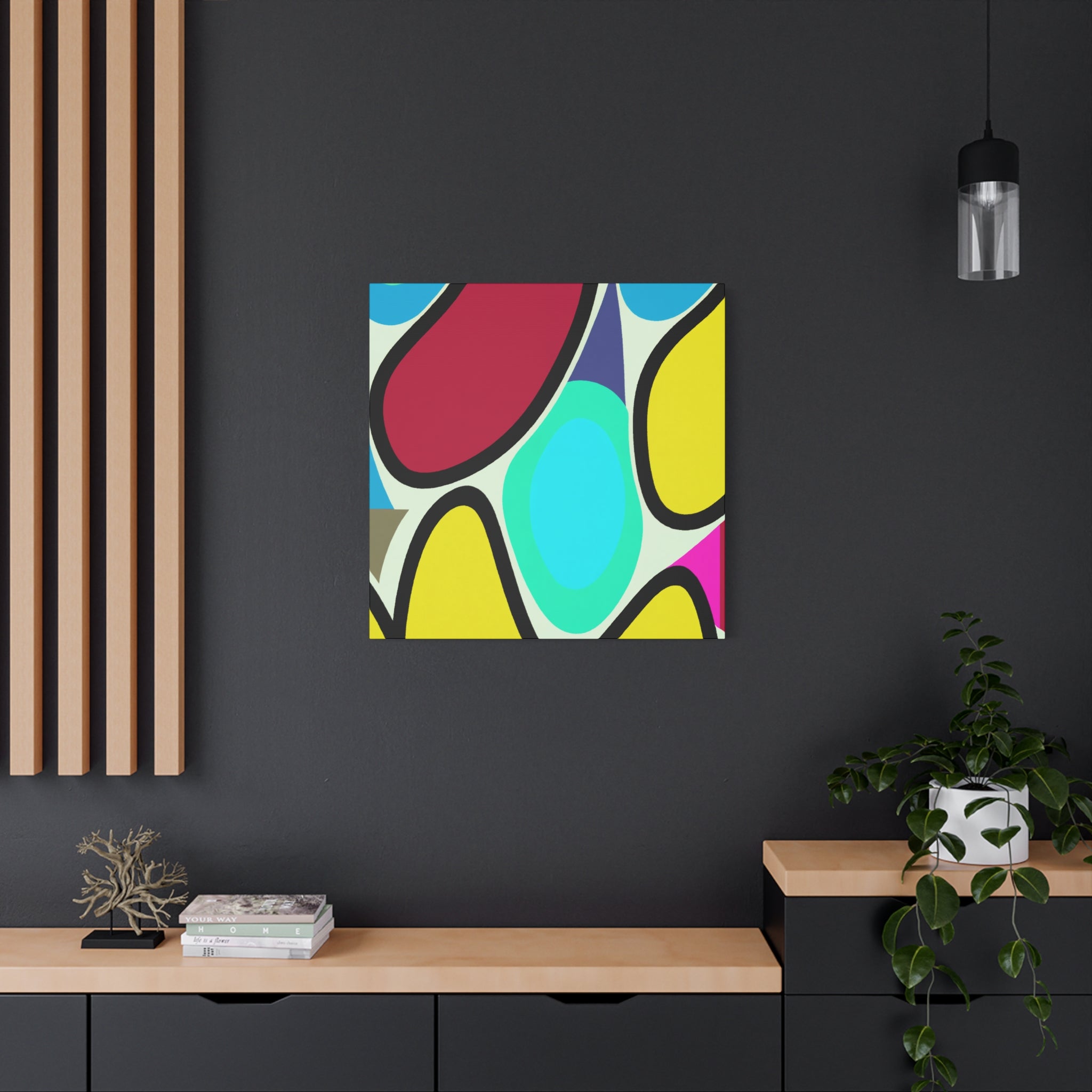 Groovy Kaleidoscope - Canvas