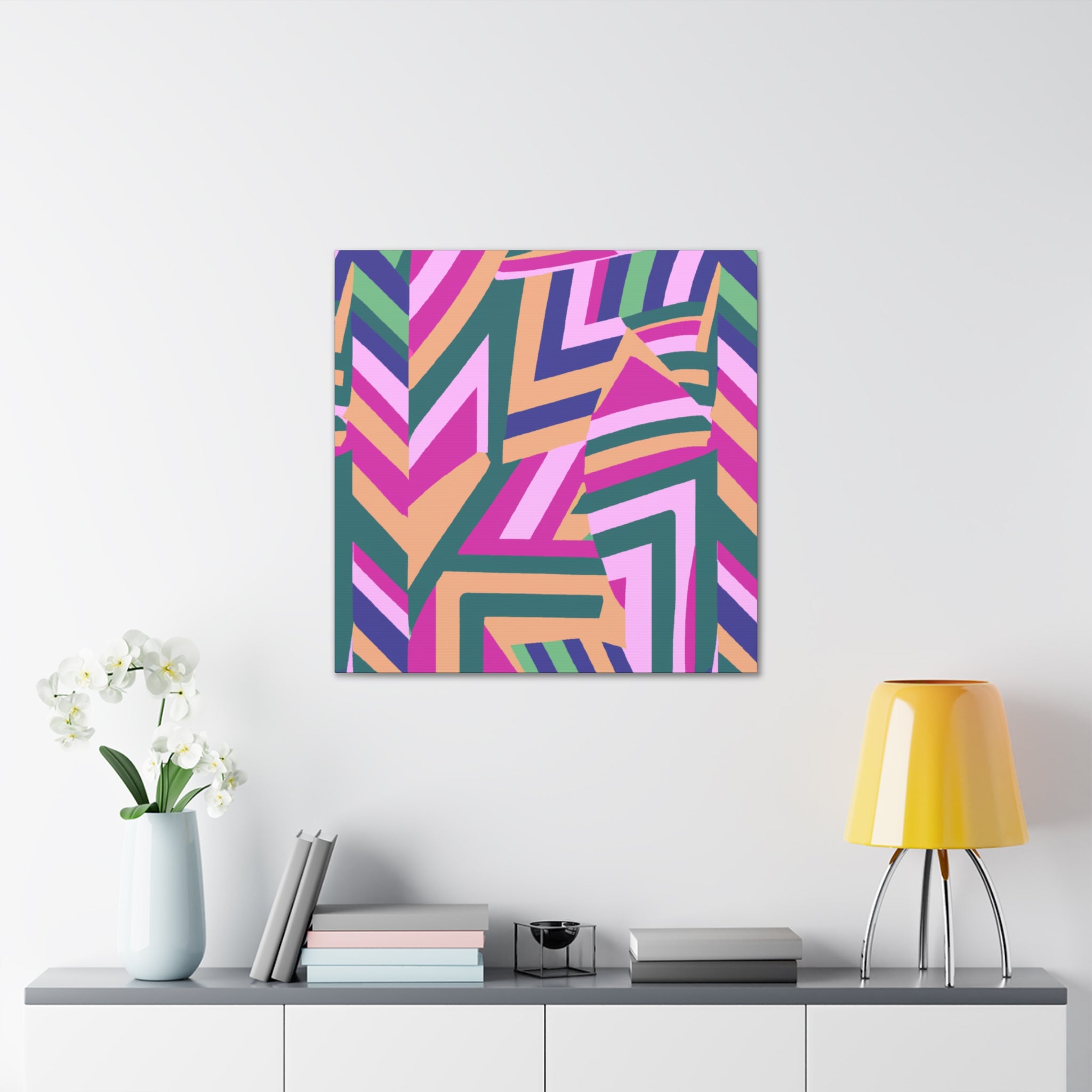 Groovy Kaleidoscope - Canvas