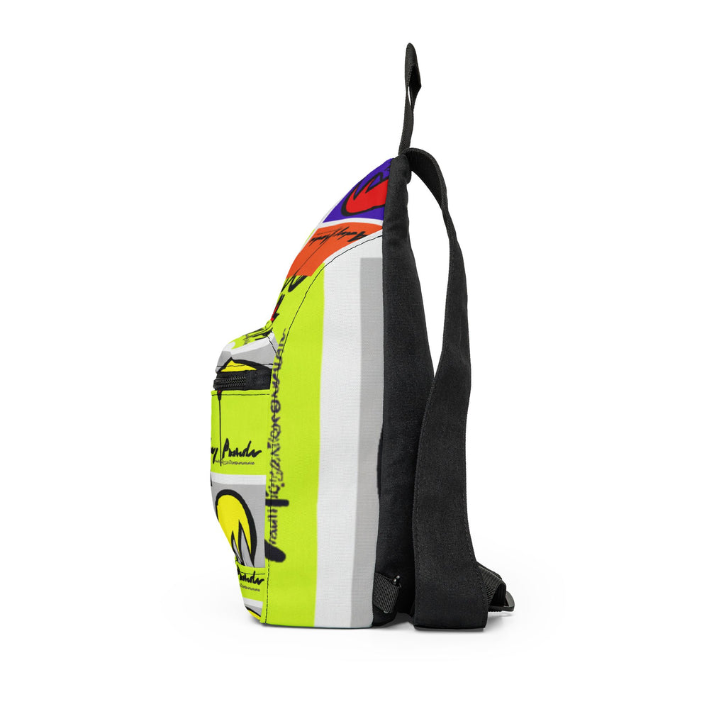 "Groovy Delights: Ode to Opulence" - Sling Bag