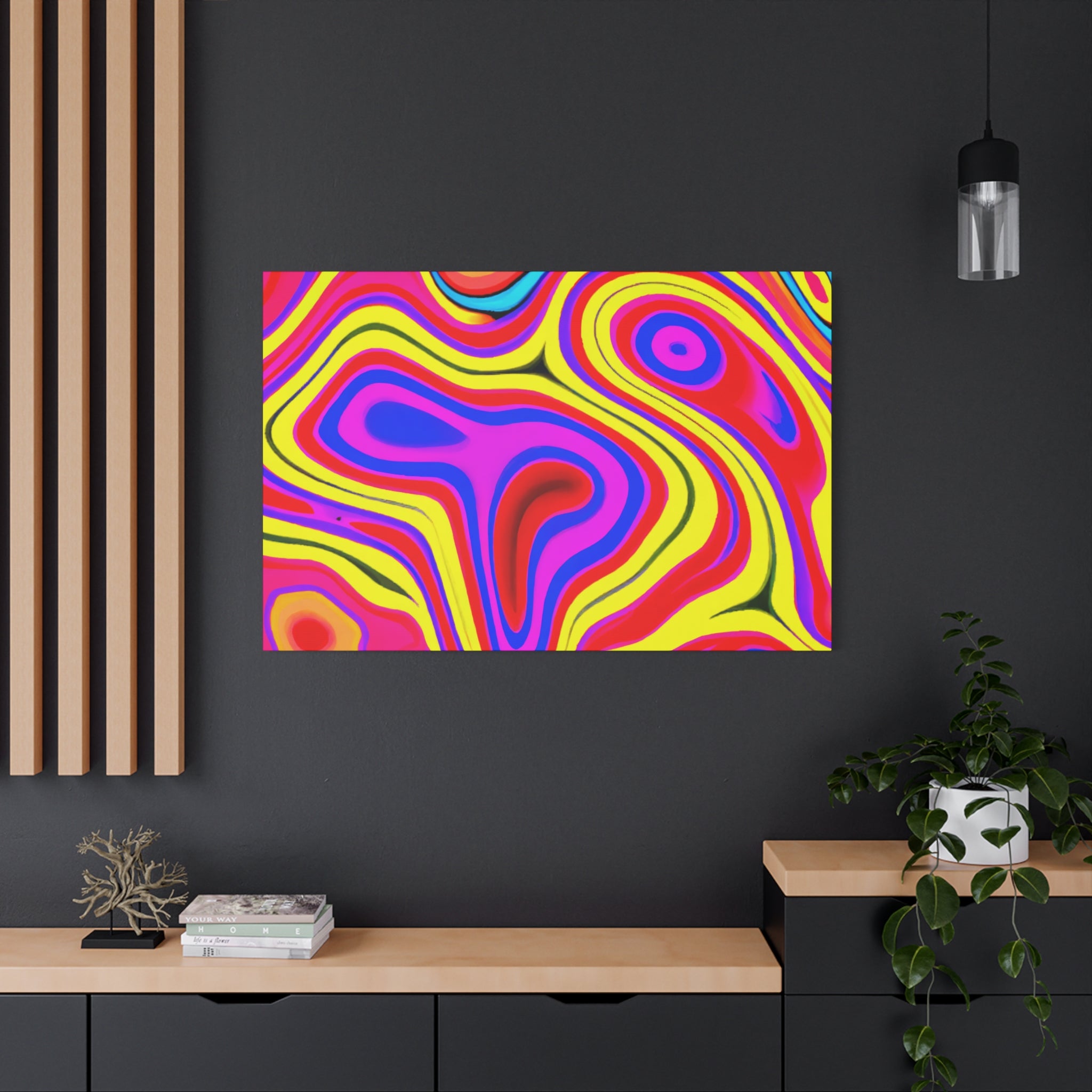 Groovy Spectrum - Canvas