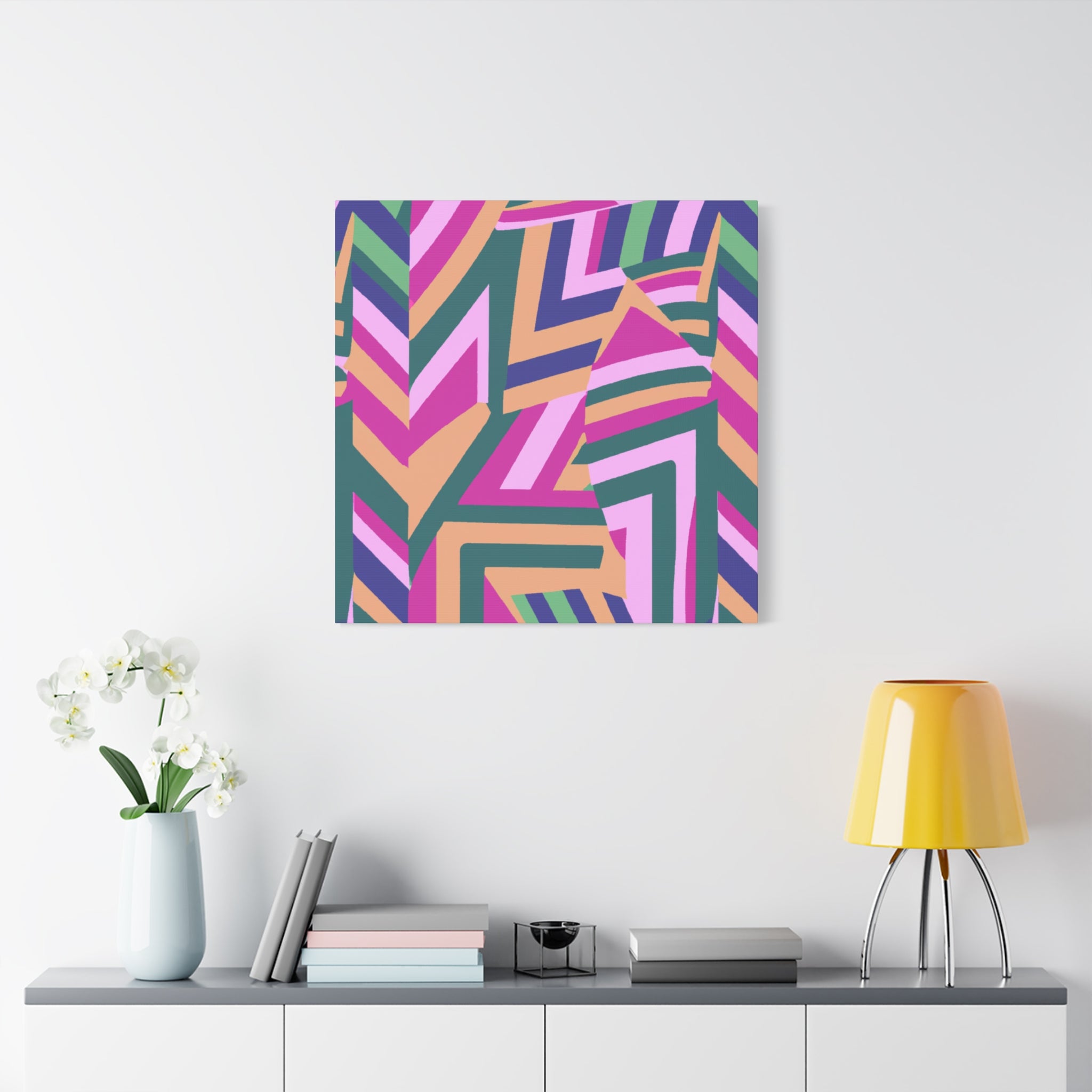 Groovy Kaleidoscope - Canvas