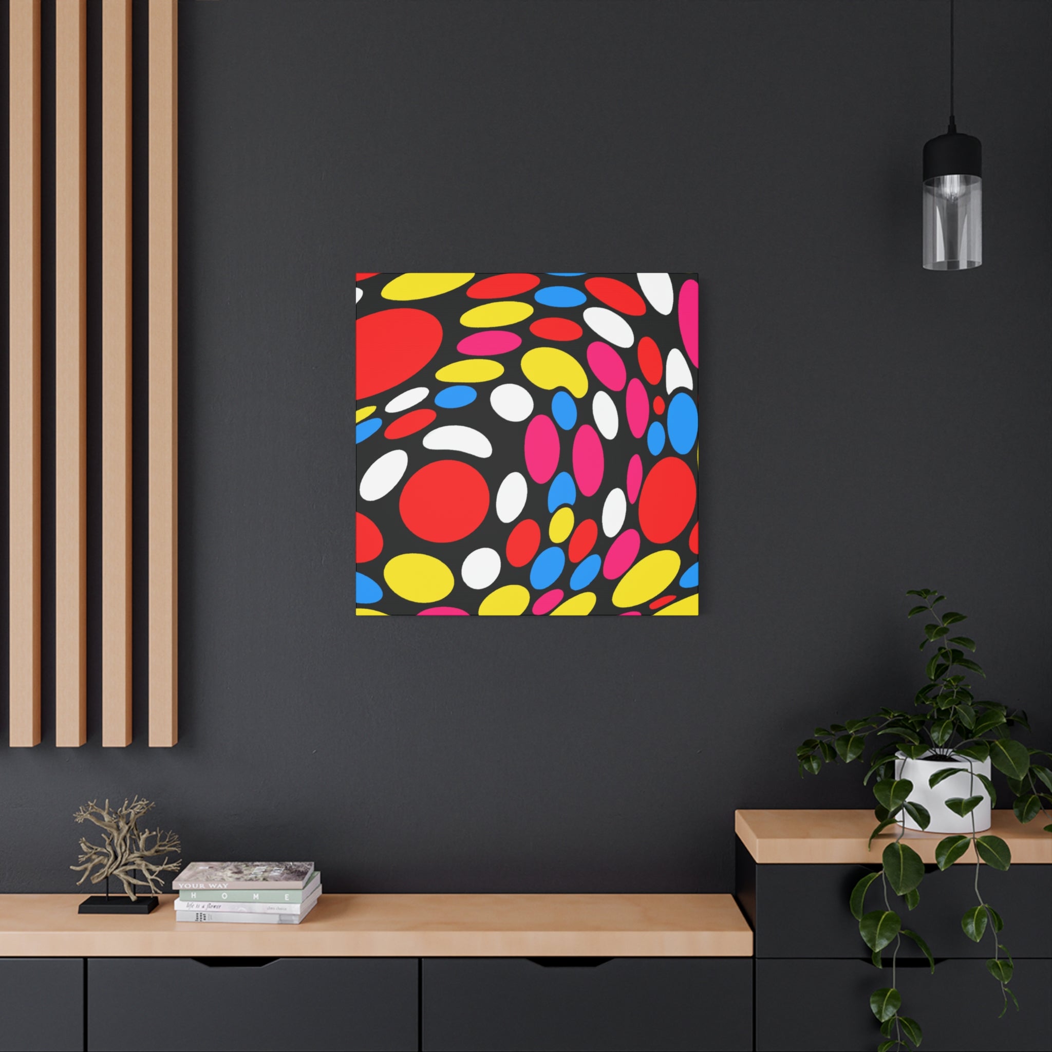 Groovy Kaleidoscope - Canvas