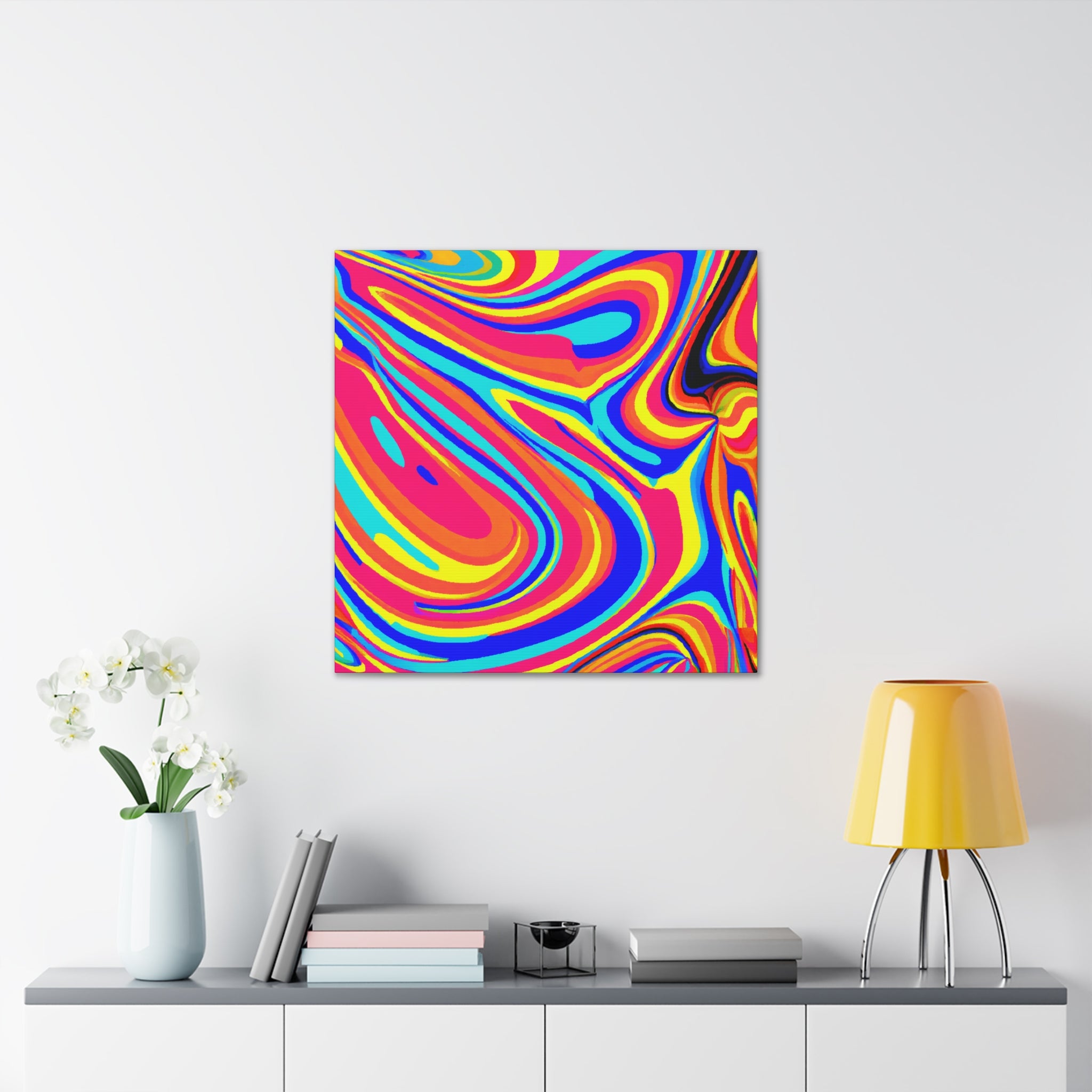 Groovy Kaleidoscope - Canvas