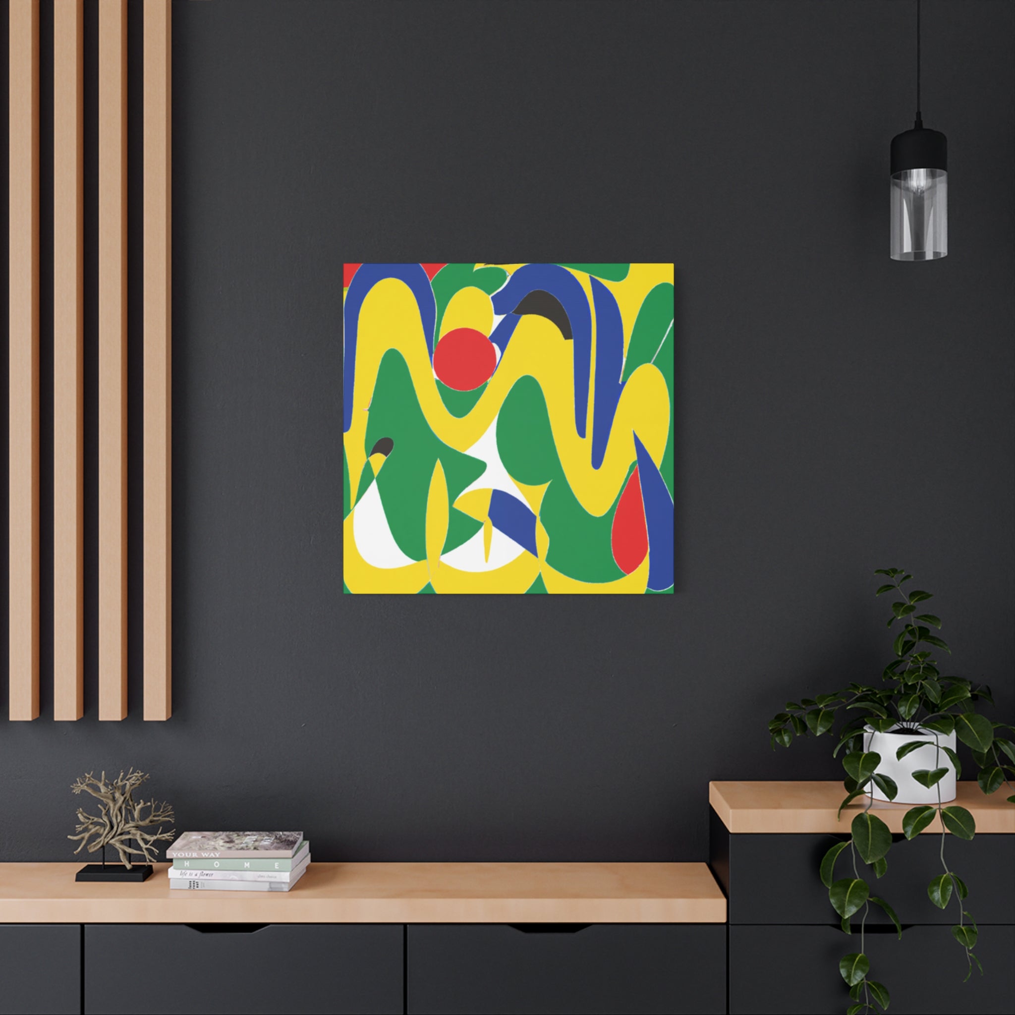 Groovy Kaleidoscope - Canvas