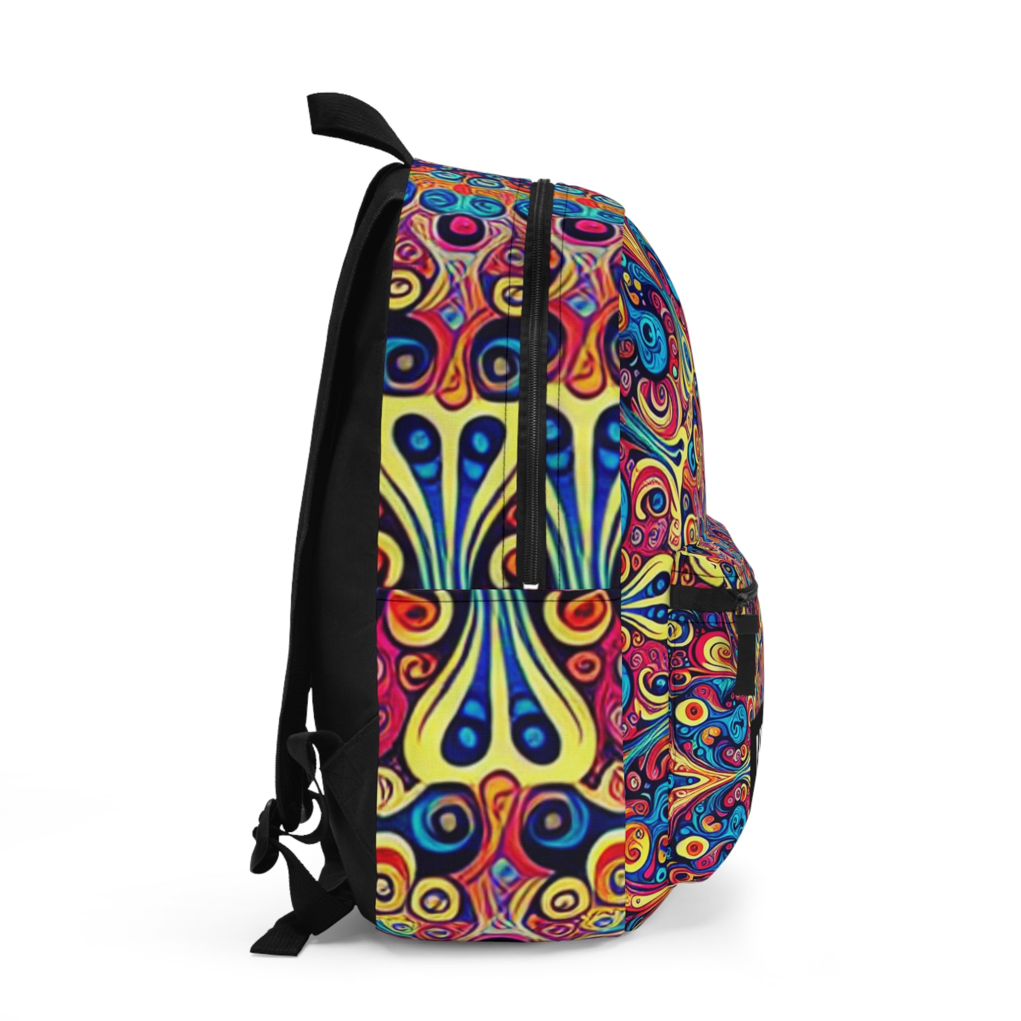 "Groovy Delights: Retro Artopia!" - Backpack